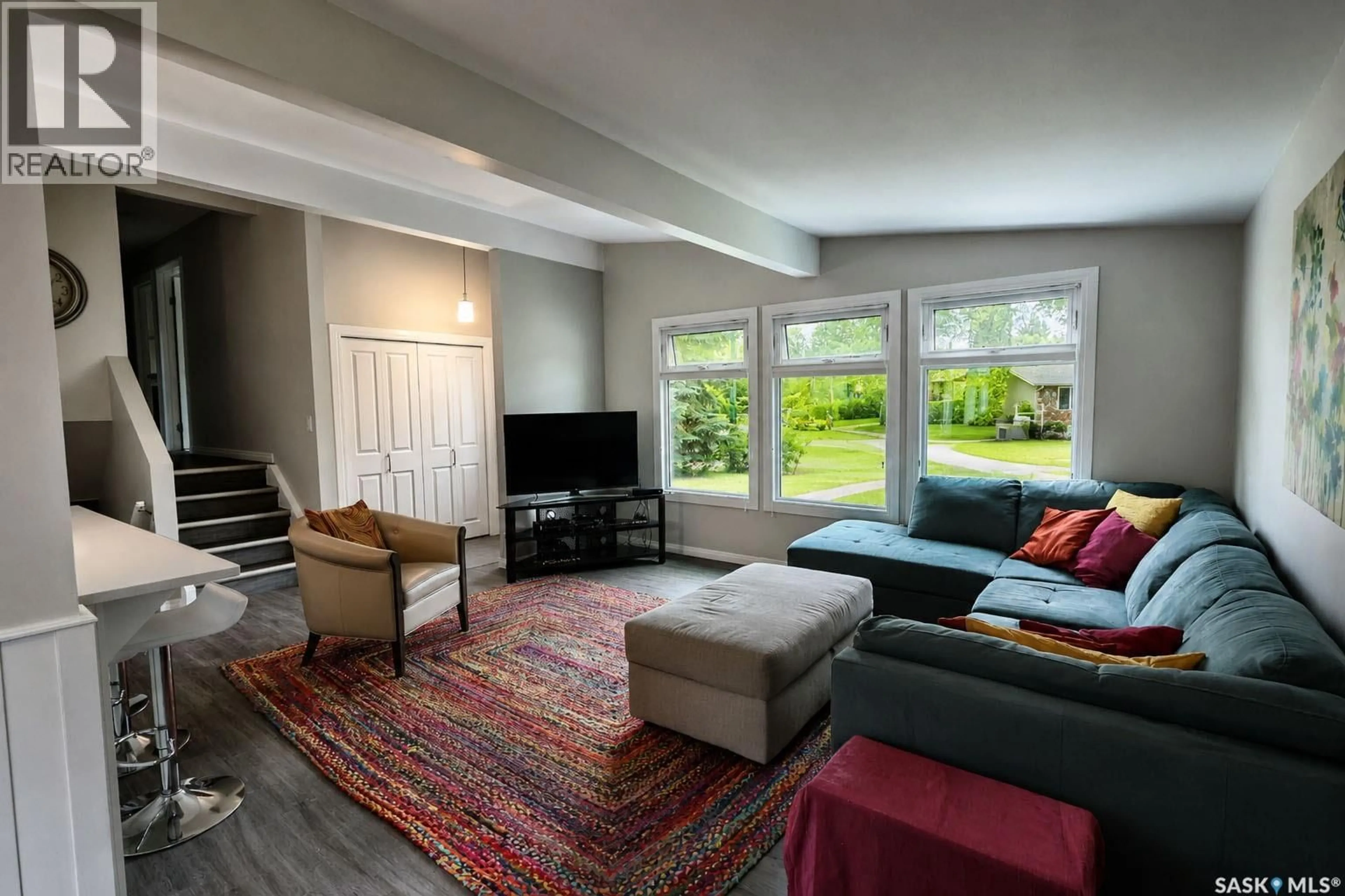 Living room with furniture, unknown for 1269 GILLMOR CRESCENT, Prince Albert Saskatchewan S6V6A8