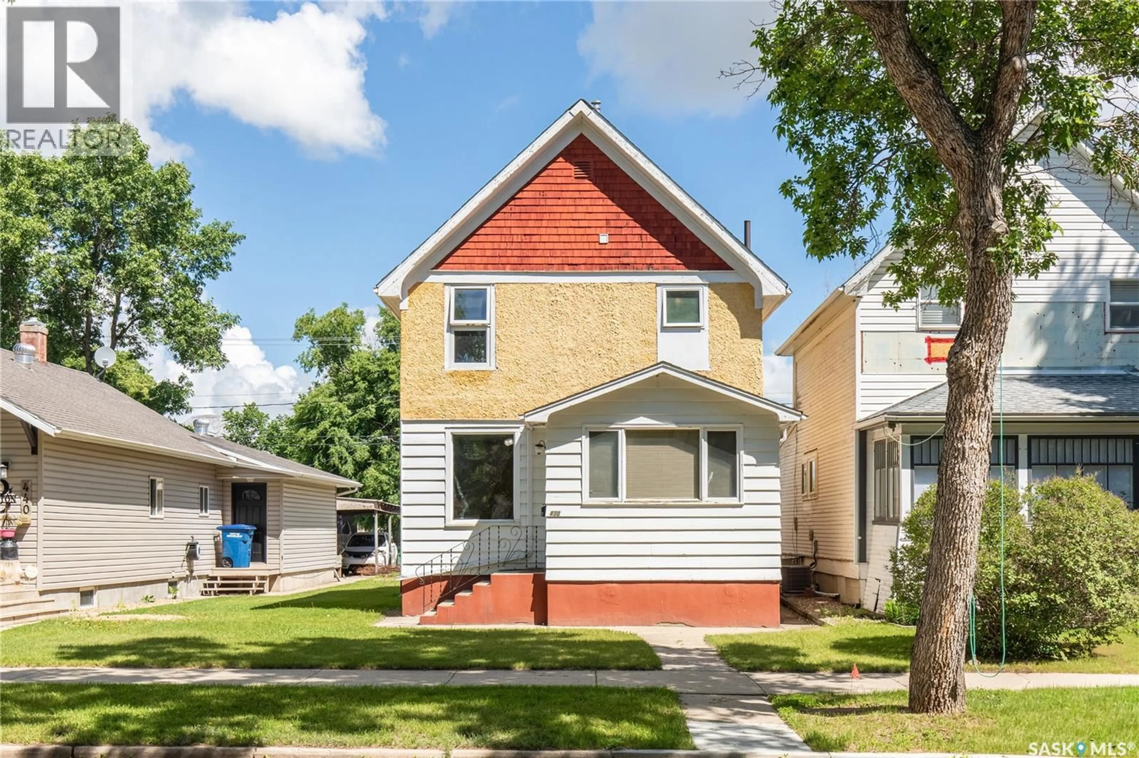Home with brick exterior material, street for 430 DUFFIELD STREET, Moose Jaw Saskatchewan S6H5H8