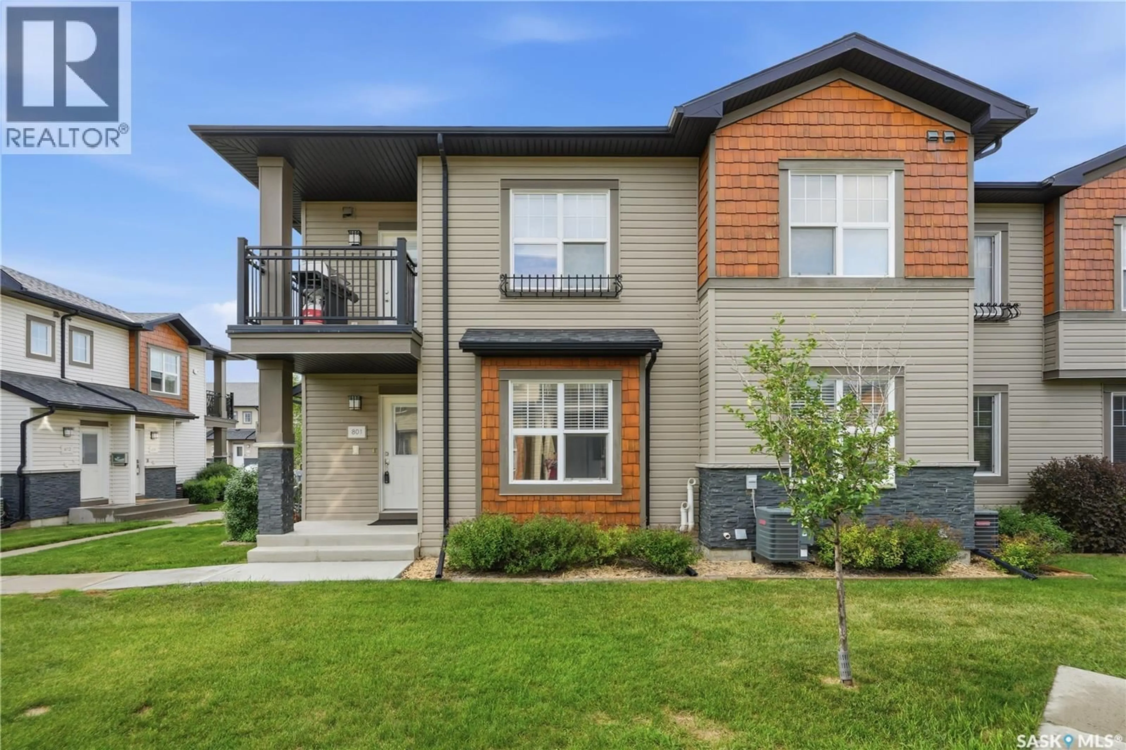 Home with brick exterior material, street for 801 1015 PATRICK CRESCENT, Saskatoon Saskatchewan S7W0M4
