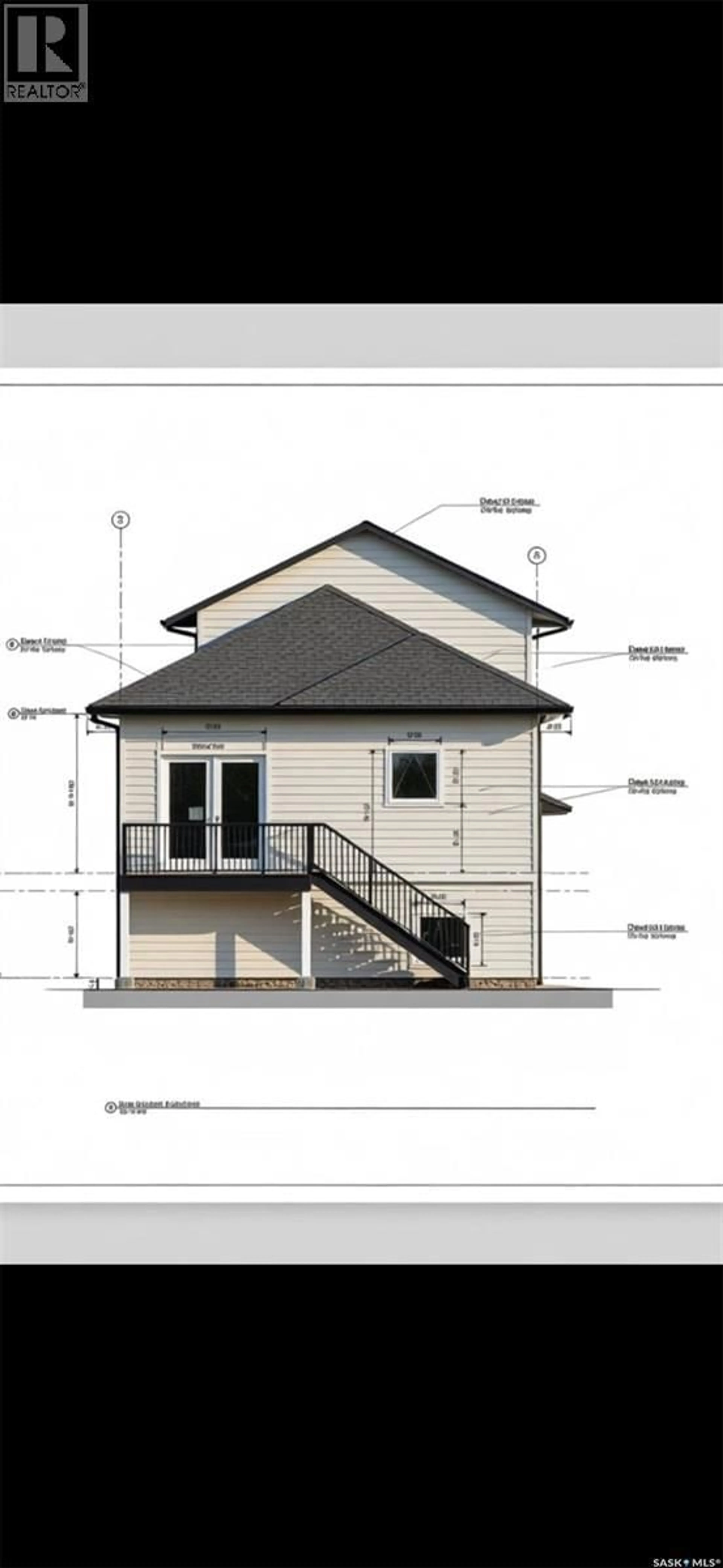 Home with vinyl exterior material, building for 518 YUEL CRESCENT, Saskatoon Saskatchewan S7W1N7