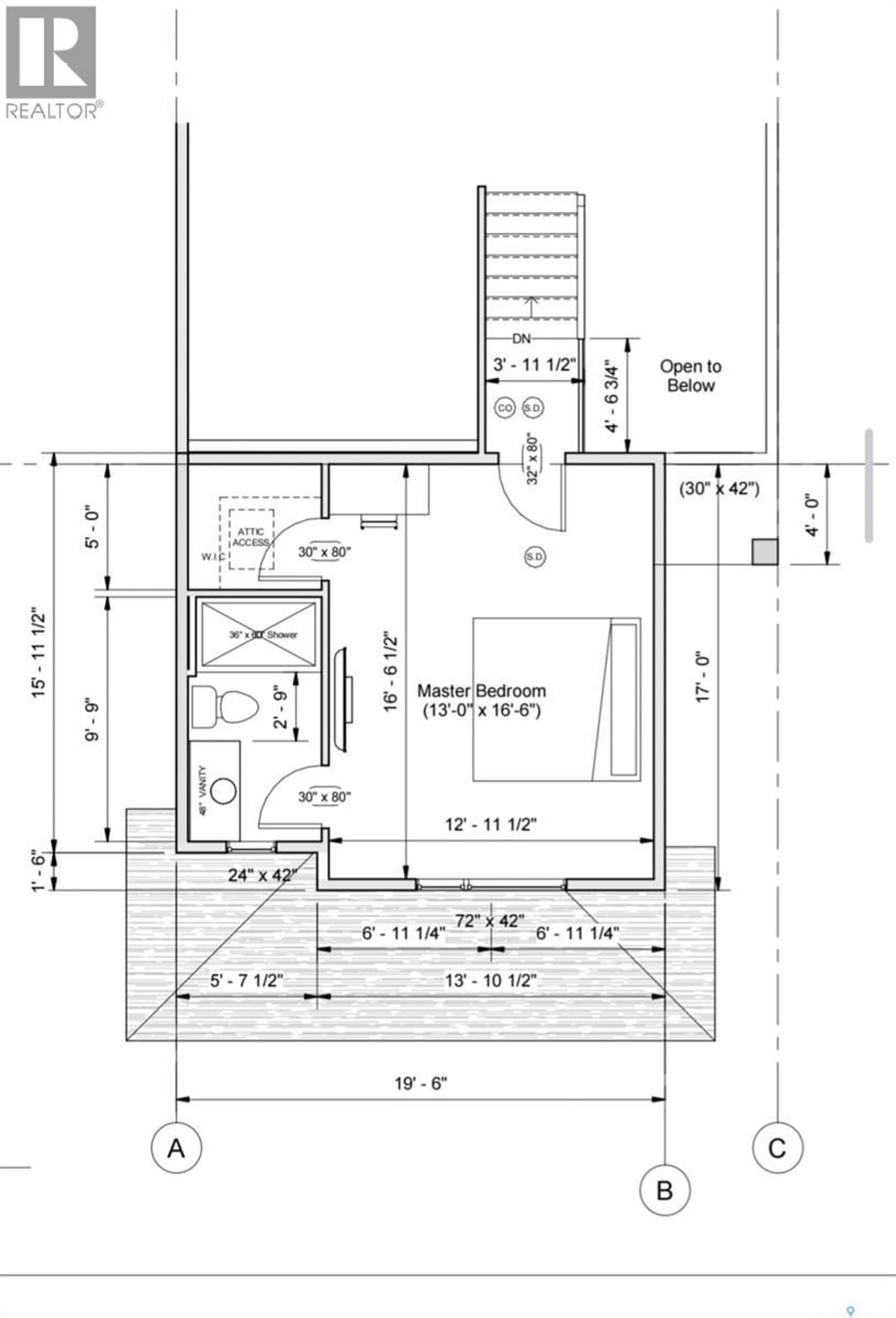 Floor plan for 518 YUEL CRESCENT, Saskatoon Saskatchewan S7W1N7