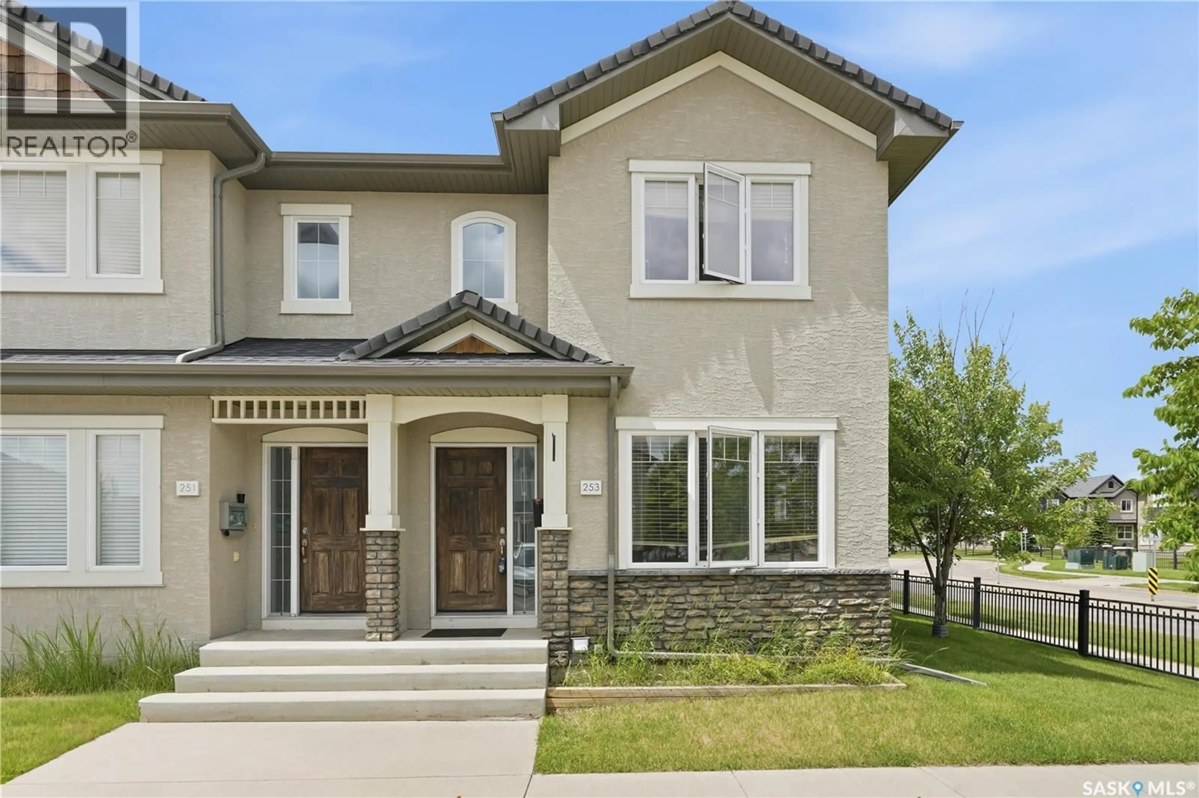 Home with brick exterior material, street for 253 245 ASHWORTH CRESCENT, Saskatoon Saskatchewan S7T0P2