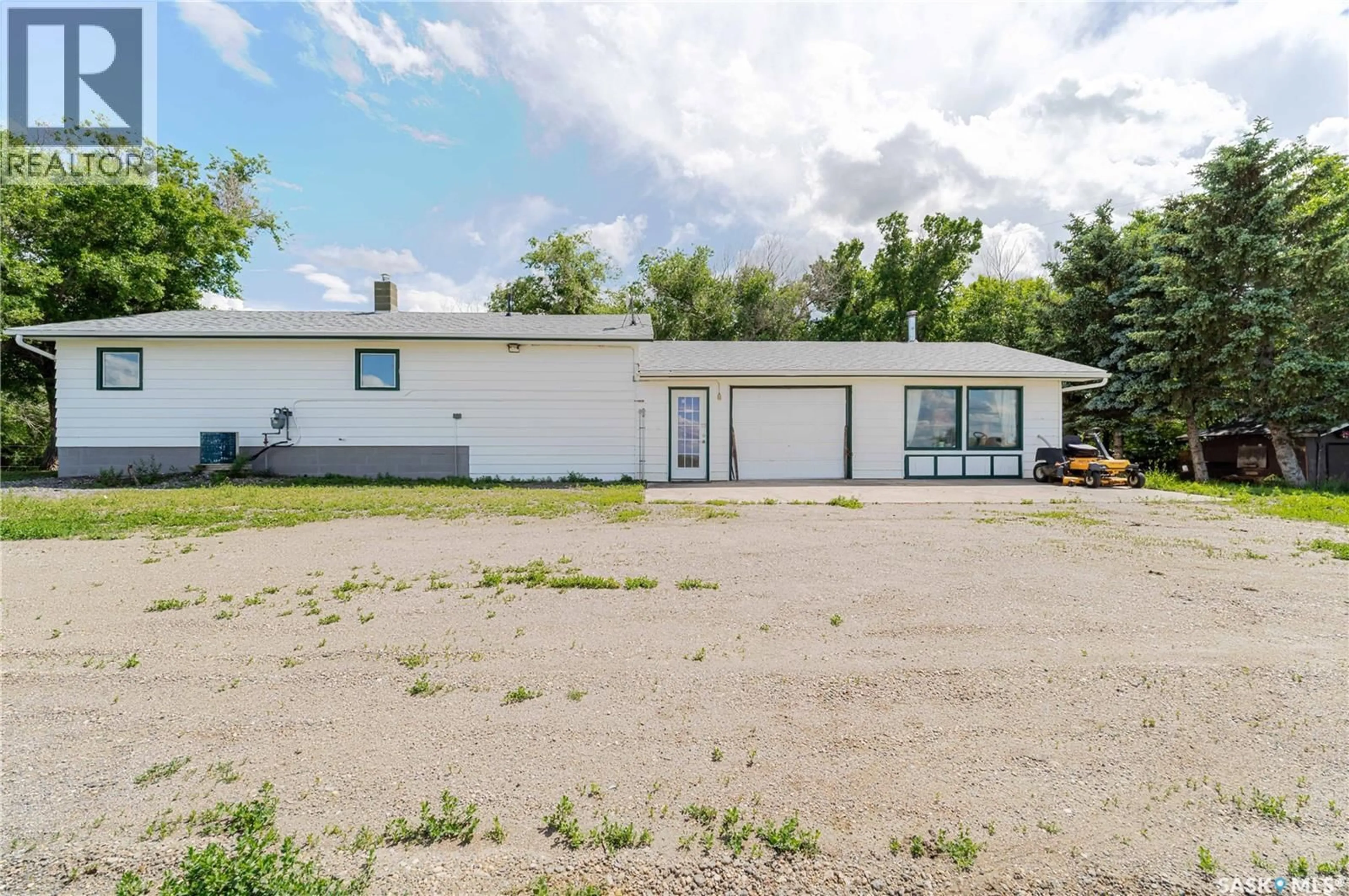 A pic from outside/outdoor area/front of a property/back of a property/a pic from drone, unknown for ROBERTSON ACREAGE, Caledonia Rm No. 99 Saskatchewan S0H0C0