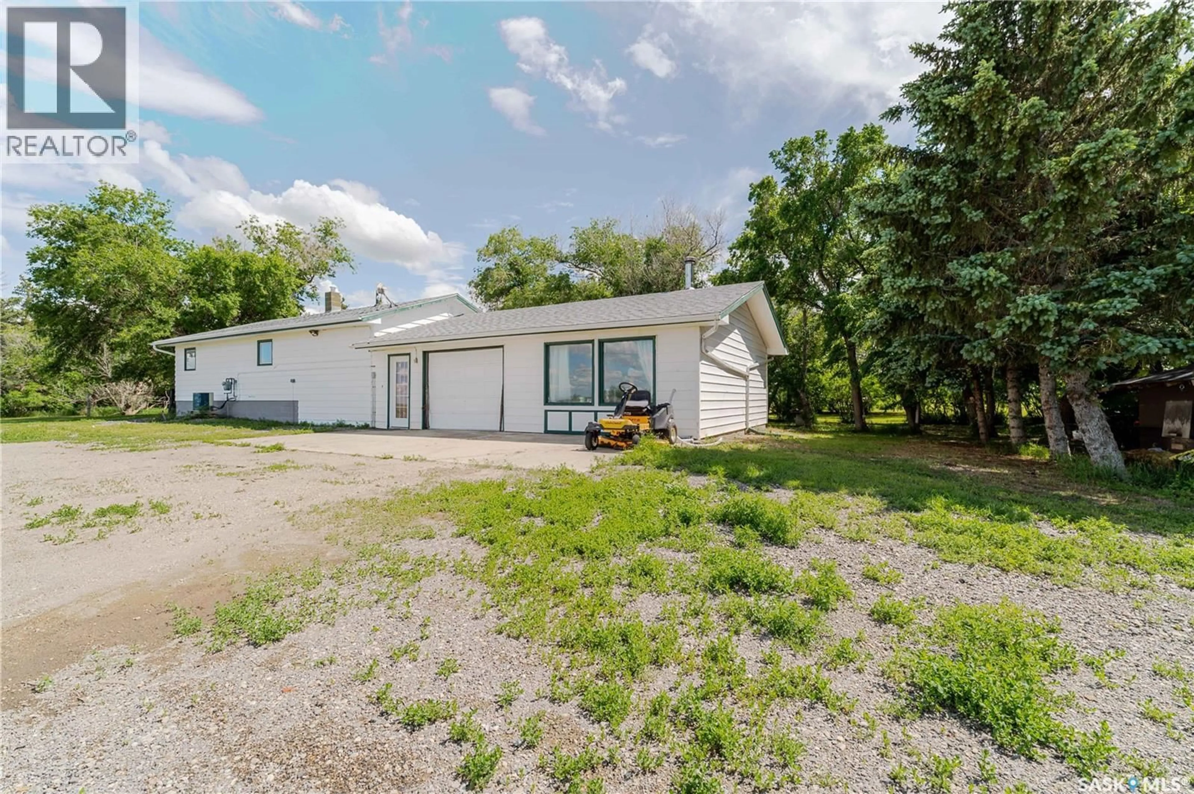 A pic from outside/outdoor area/front of a property/back of a property/a pic from drone, unknown for ROBERTSON ACREAGE, Caledonia Rm No. 99 Saskatchewan S0H0C0