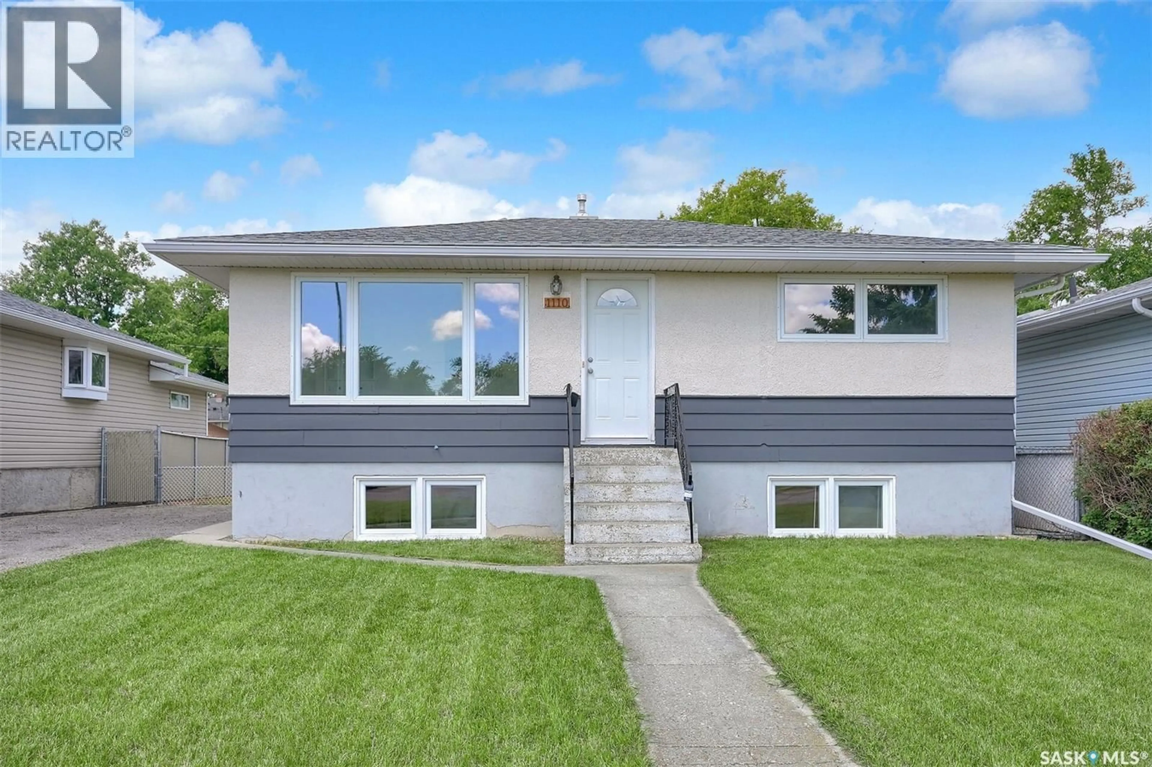 Home with vinyl exterior material, street for 1110 REYNOLDS STREET, Regina Saskatchewan S4N3M2