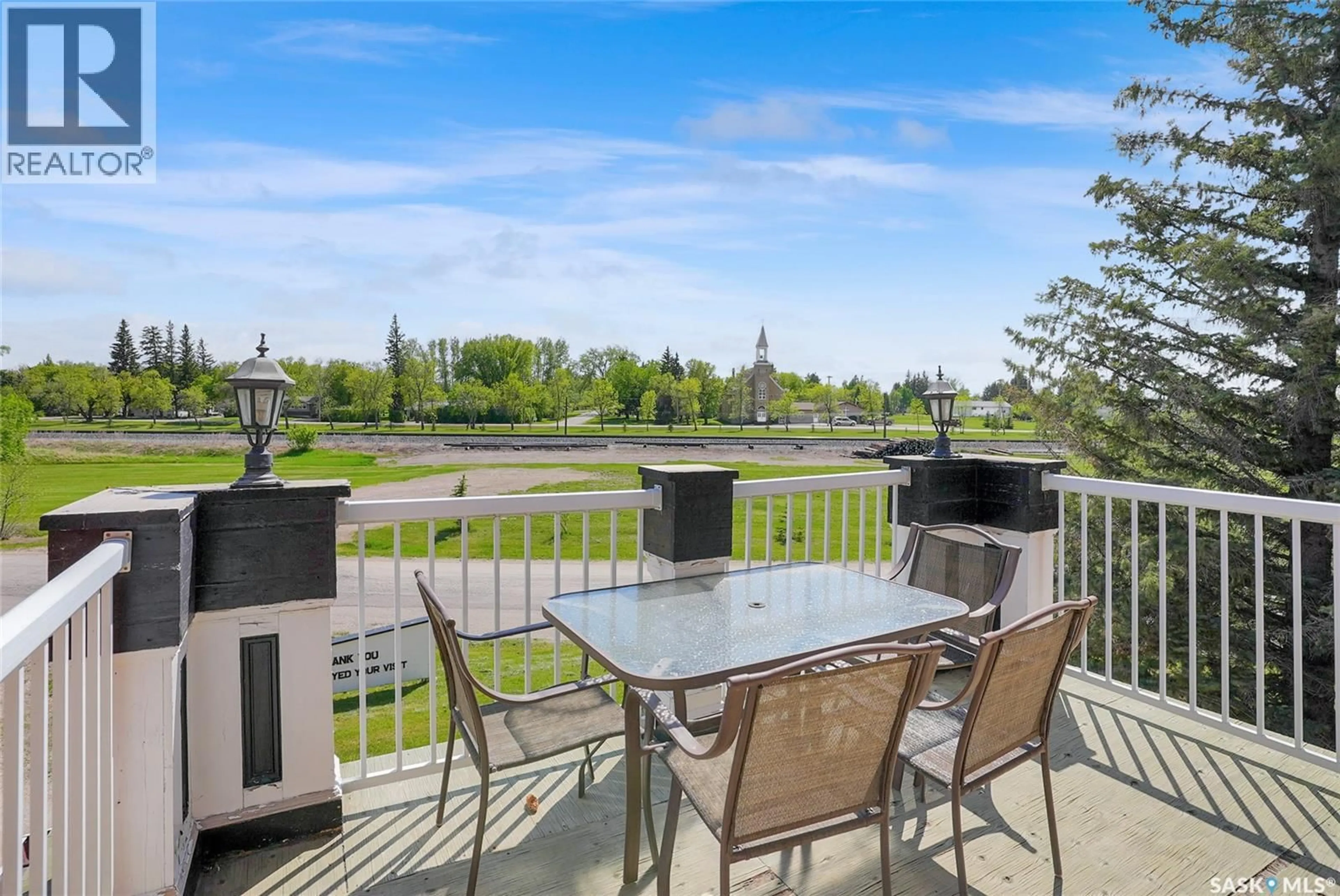 Patio, water/lake/river/ocean view for 106 FRONT STREET, Wolseley Saskatchewan S0G5H0