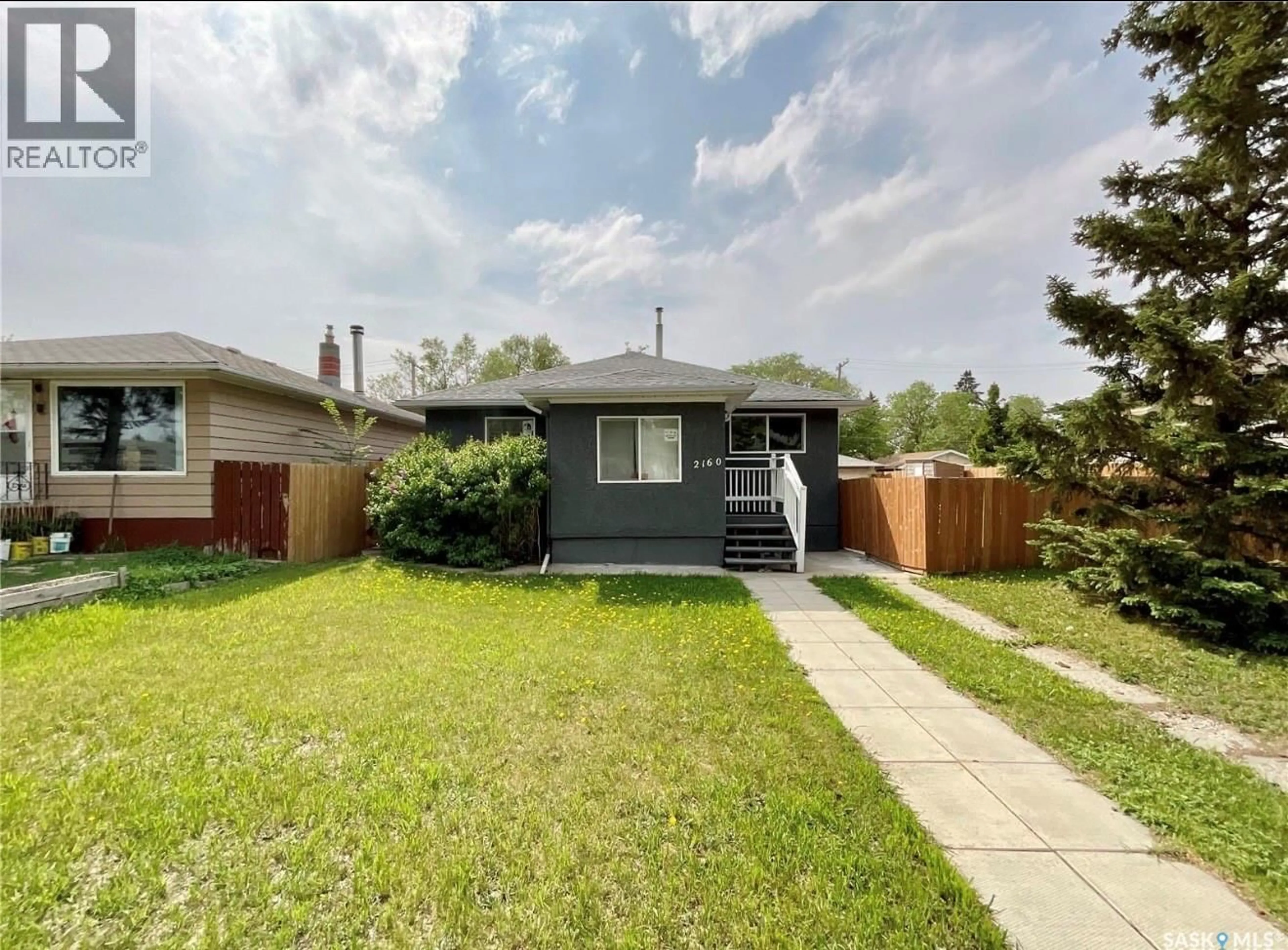 A pic from outside/outdoor area/front of a property/back of a property/a pic from drone, street for 2160 BORDEN STREET, Regina Saskatchewan S4N2K8