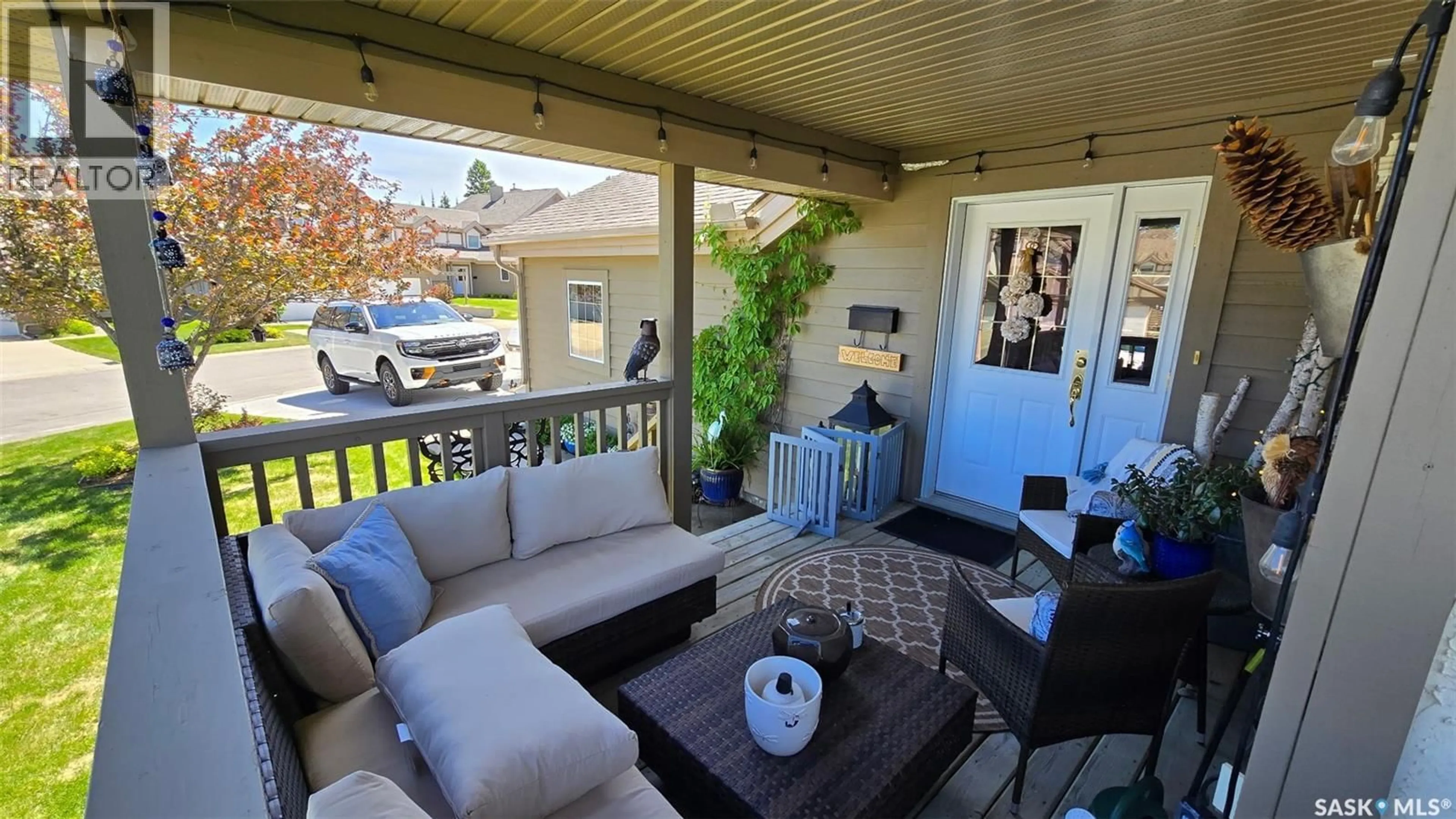 Patio, water/lake/river/ocean view for EAGLE VIEW WAY, Elk Ridge Saskatchewan S0J0N0
