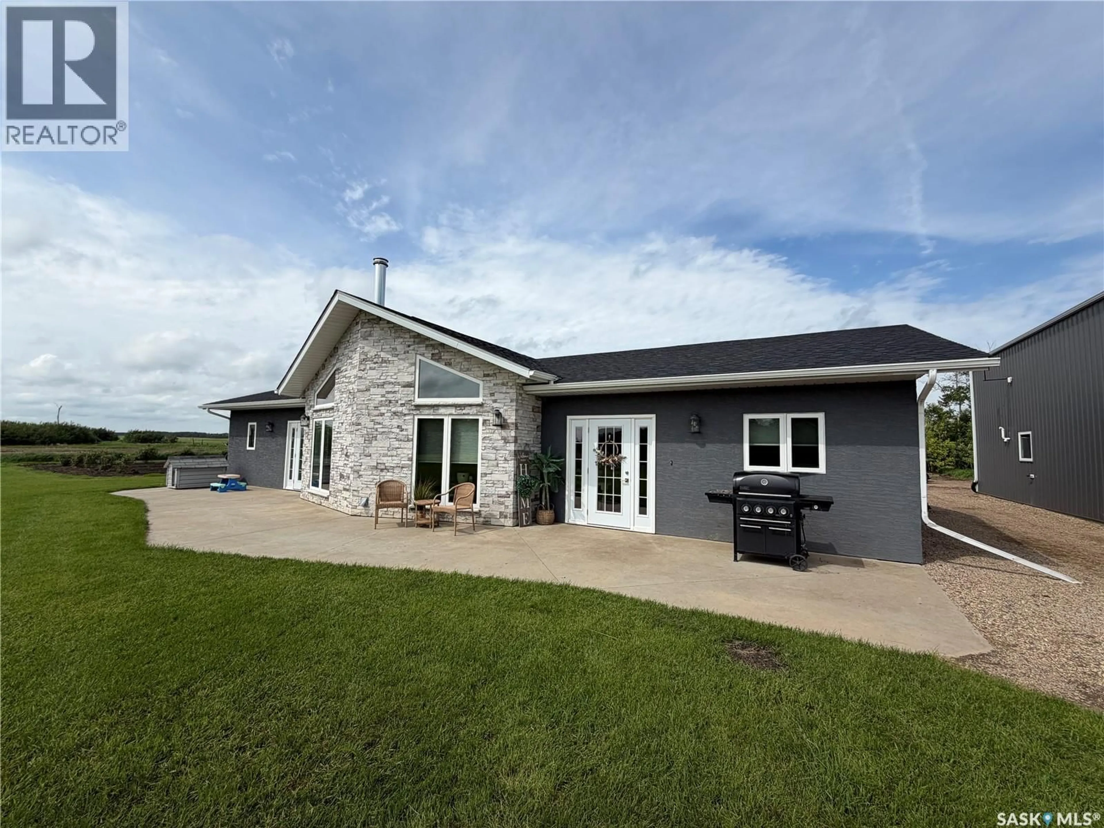 A pic from outside/outdoor area/front of a property/back of a property/a pic from drone, building for OPEN SKY ACRES, Wallace Rm No. 243 Saskatchewan S3N2V5