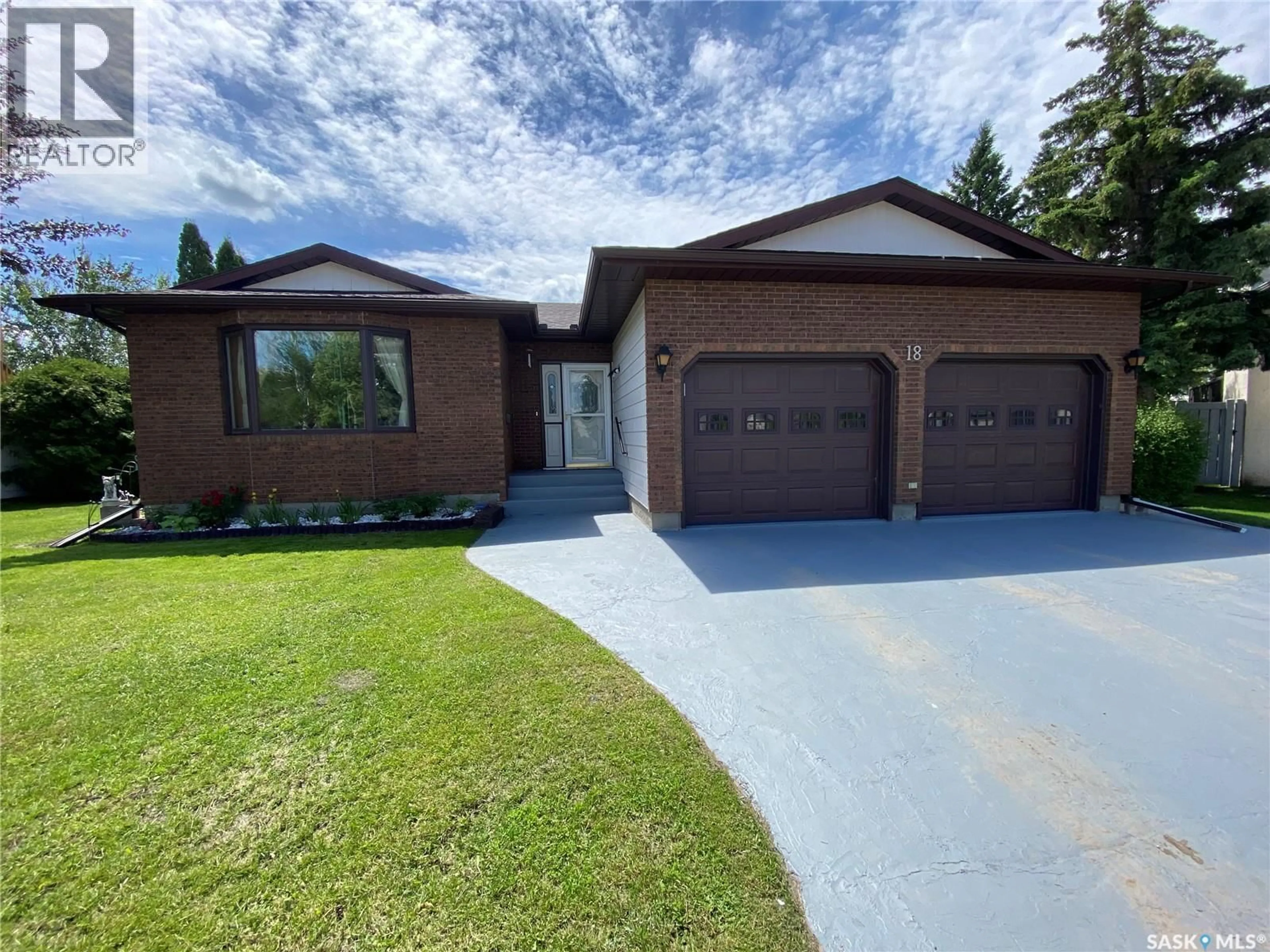 Home with brick exterior material, street for 18 BLACKWELL CRESCENT, Yorkton Saskatchewan S3N3Y3