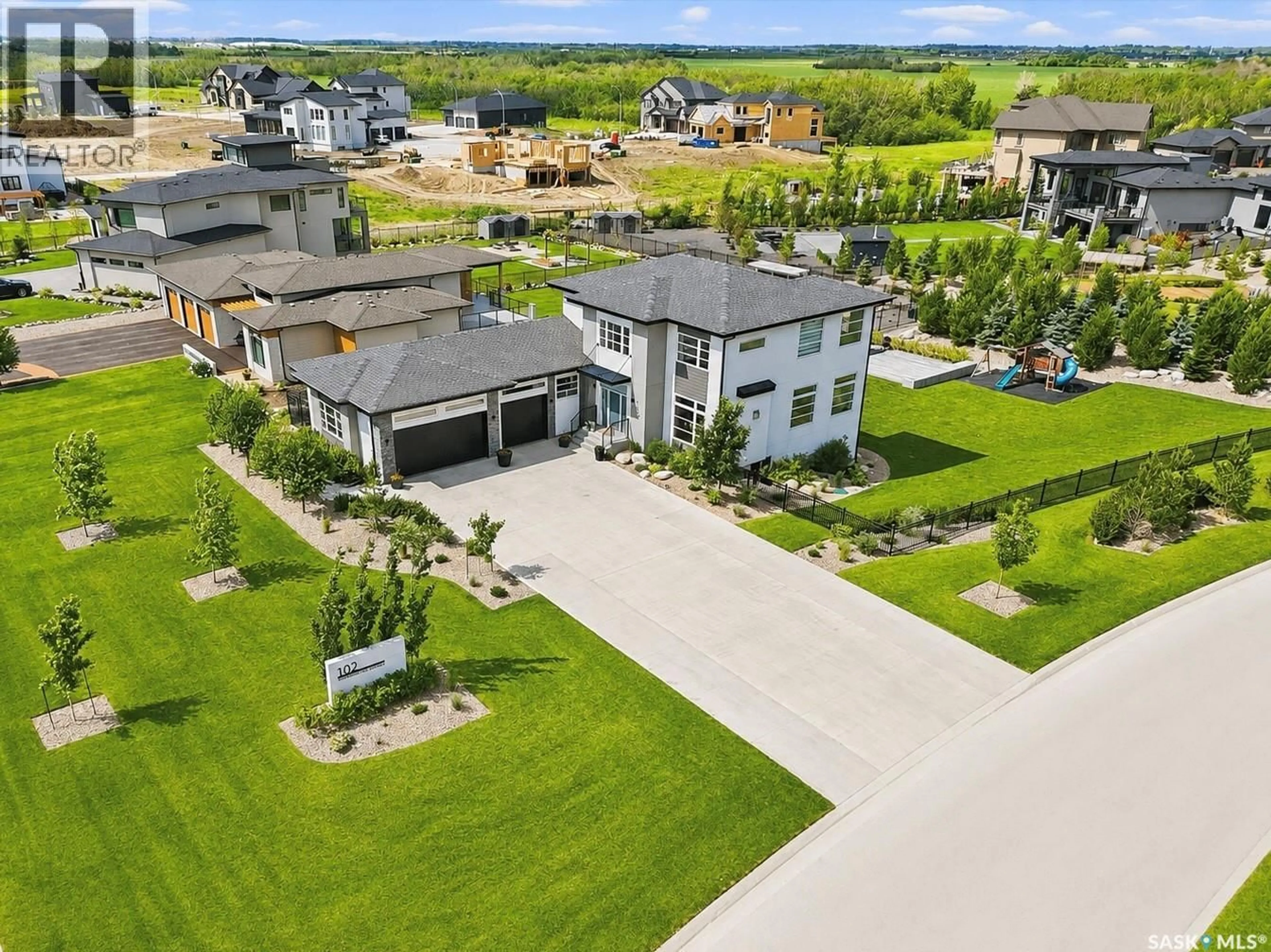 A pic from outside/outdoor area/front of a property/back of a property/a pic from drone, unknown for 102 GREENBRYRE AVENUE, Corman Park Rm No. 344 Saskatchewan S7V0J4