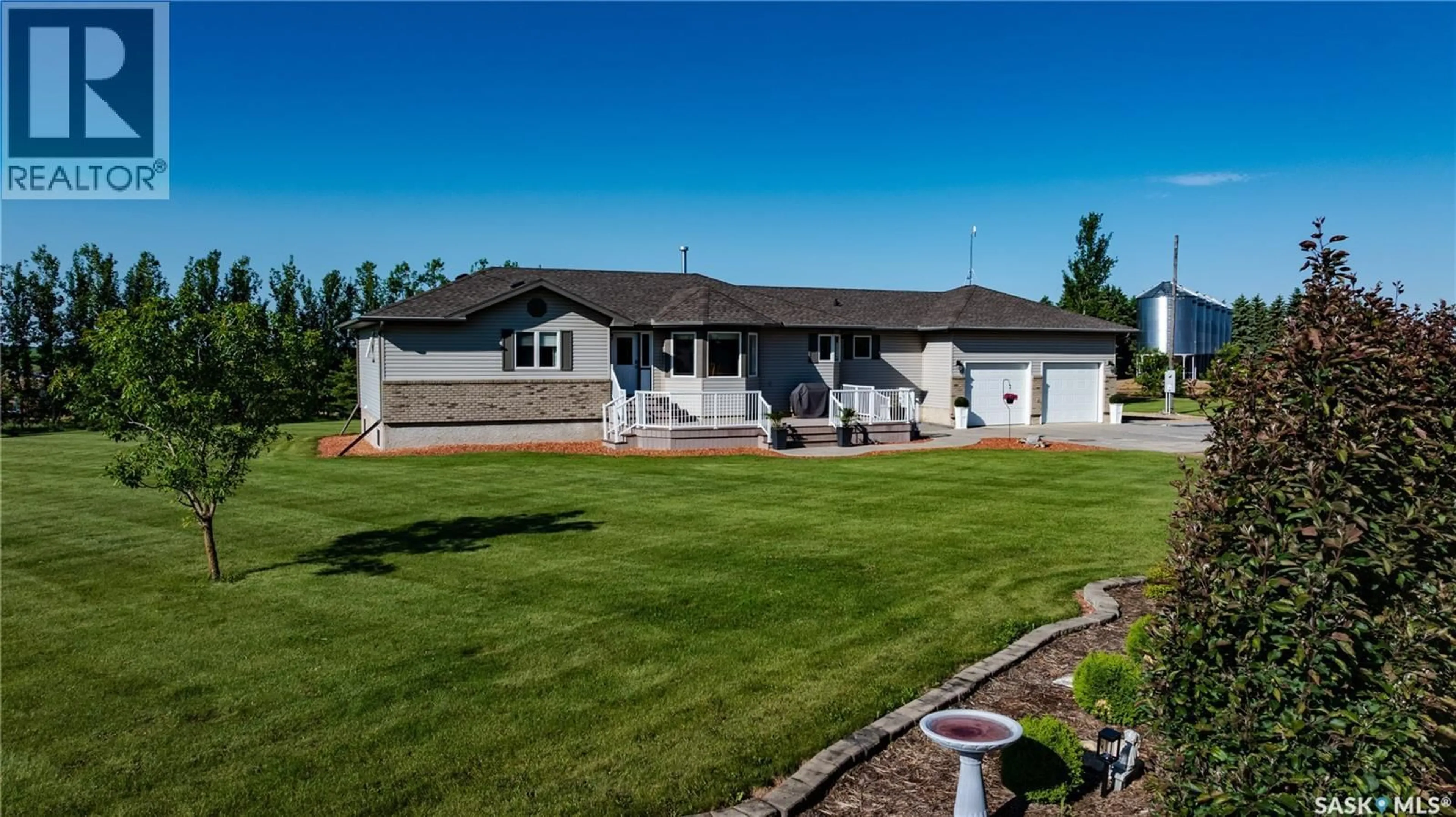 A pic from outside/outdoor area/front of a property/back of a property/a pic from drone, unknown for HIEBERT ACREAGE, Willow Creek Rm No. 458 Saskatchewan S0E1A0