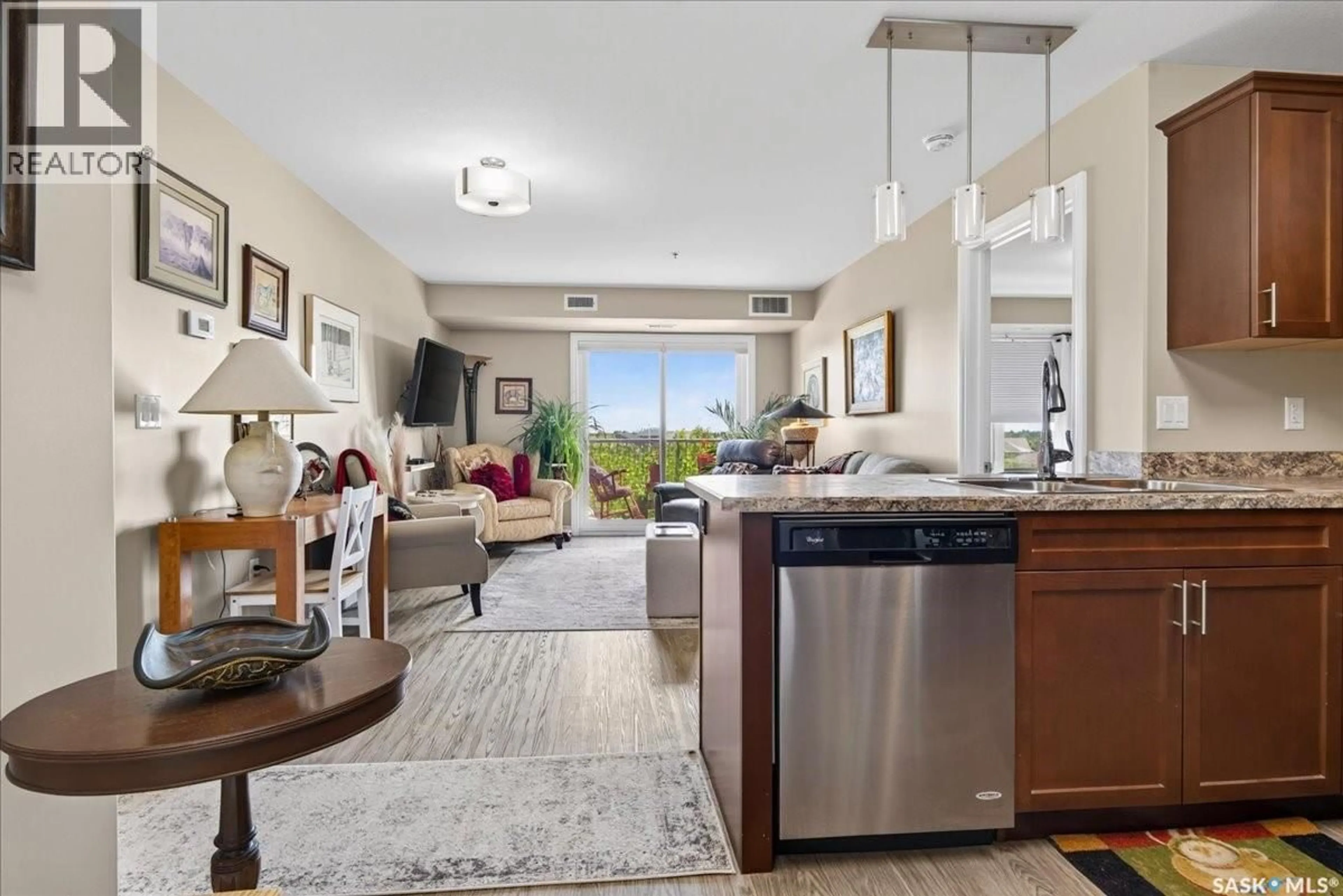 Open concept kitchen, unknown for 306 - 3630 HAUGHTON ROAD, Regina Saskatchewan S4V1P1
