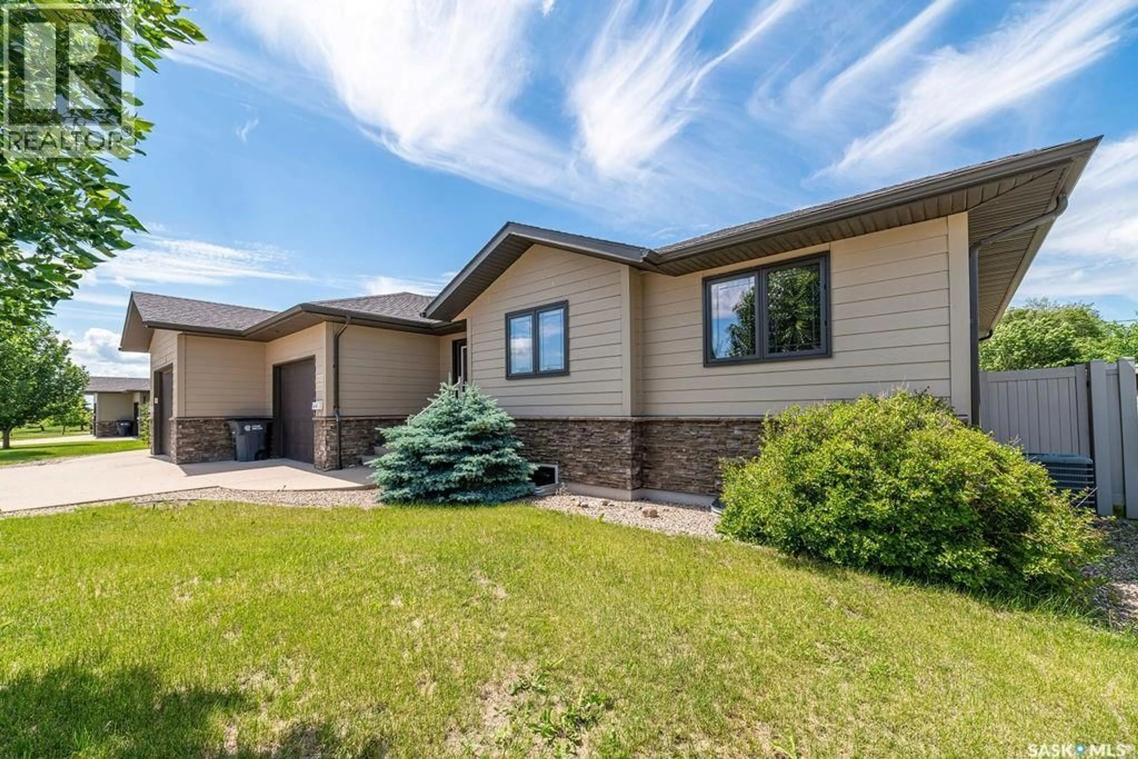 Home with vinyl exterior material, street for B - 636 RICHE STREET, Bethune Saskatchewan S0G0H0