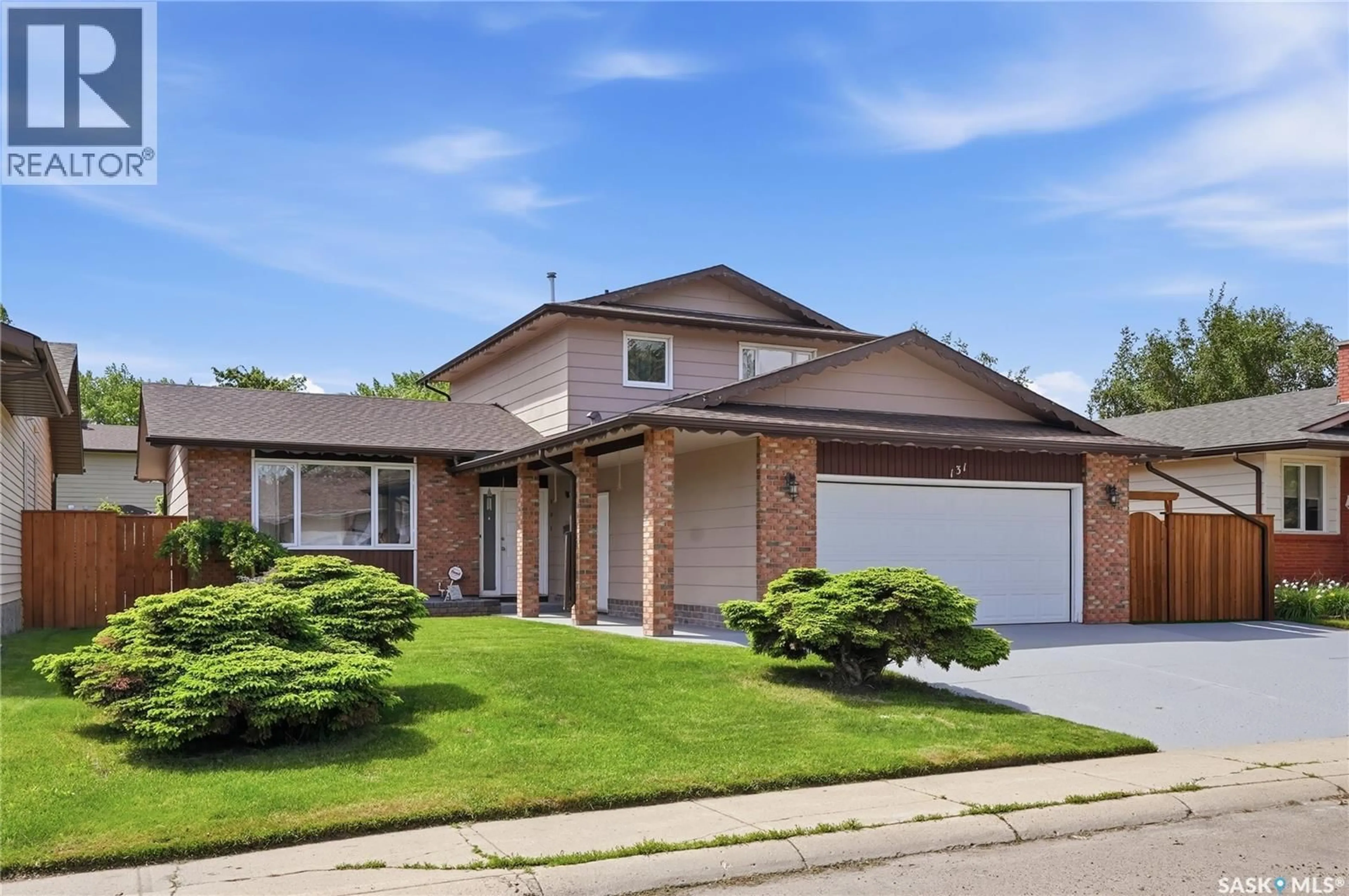 Home with brick exterior material, street for 131 KEELEY CRESCENT, Saskatoon Saskatchewan S7J4B3