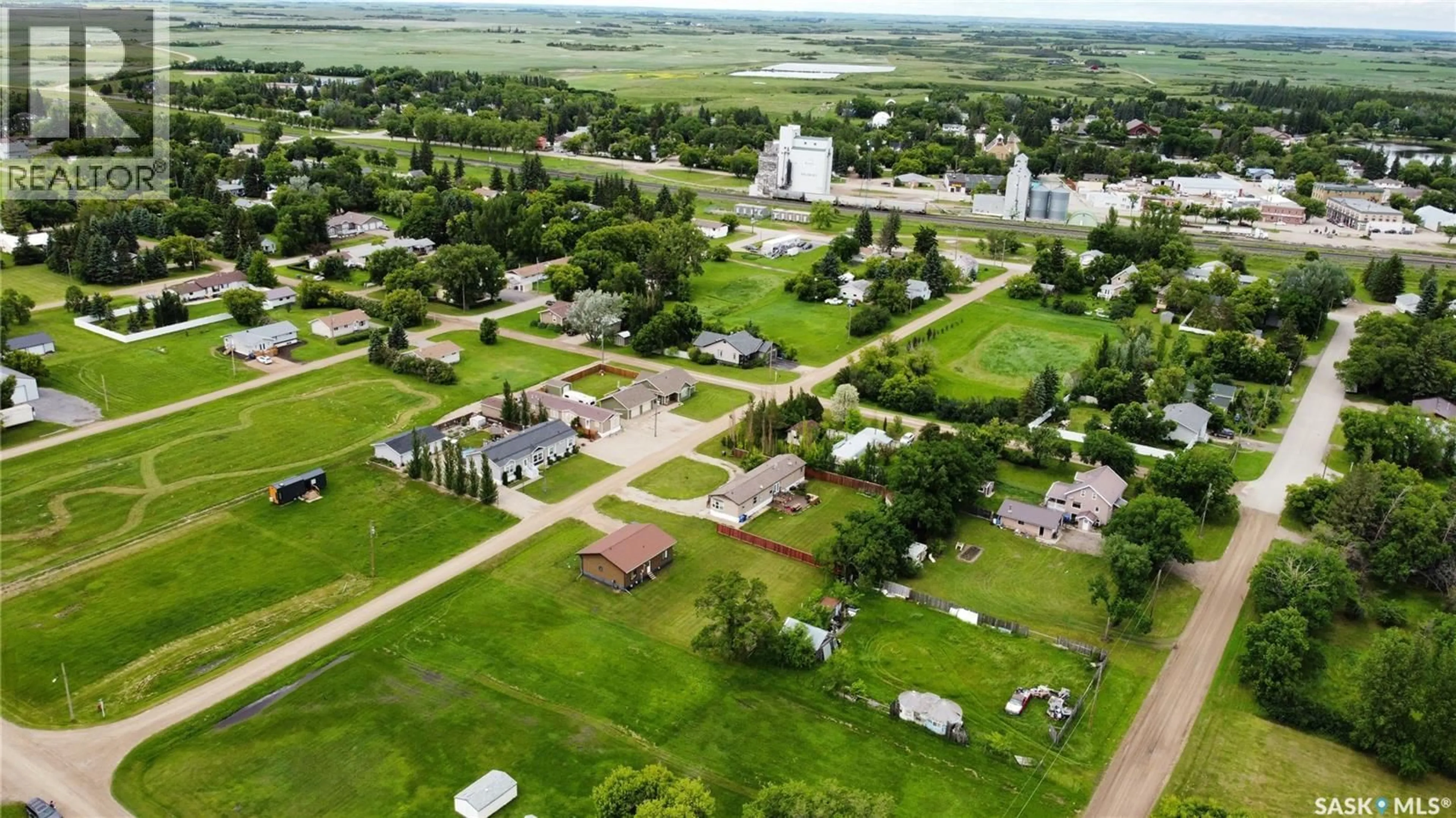 A pic from outside/outdoor area/front of a property/back of a property/a pic from drone, street for 207 SPRUCE STREET, Wolseley Saskatchewan S0G5H0