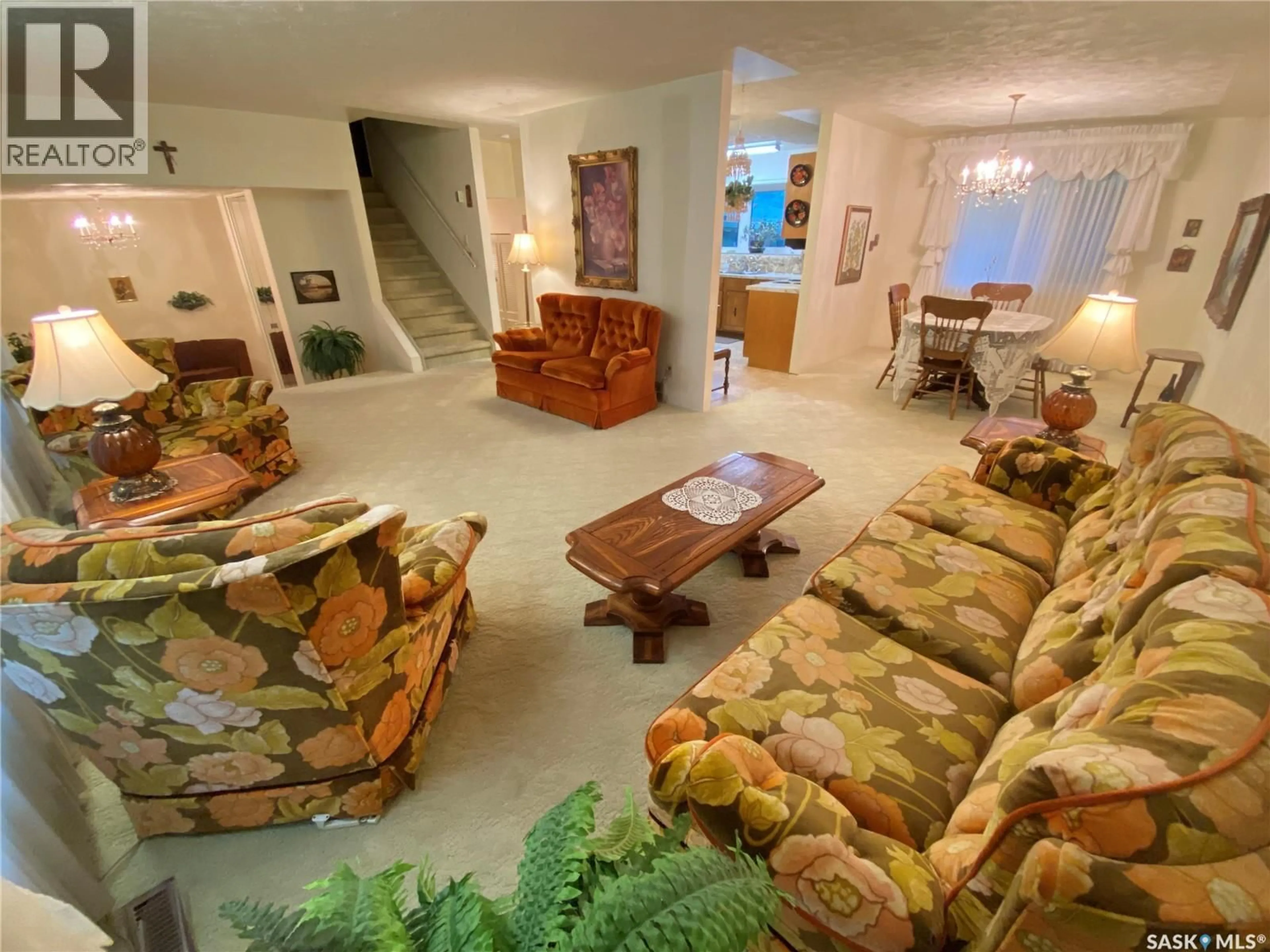 Living room with furniture, unknown for 348 WELLINGTON PARK ROAD, Yorkton Saskatchewan S3N3B7