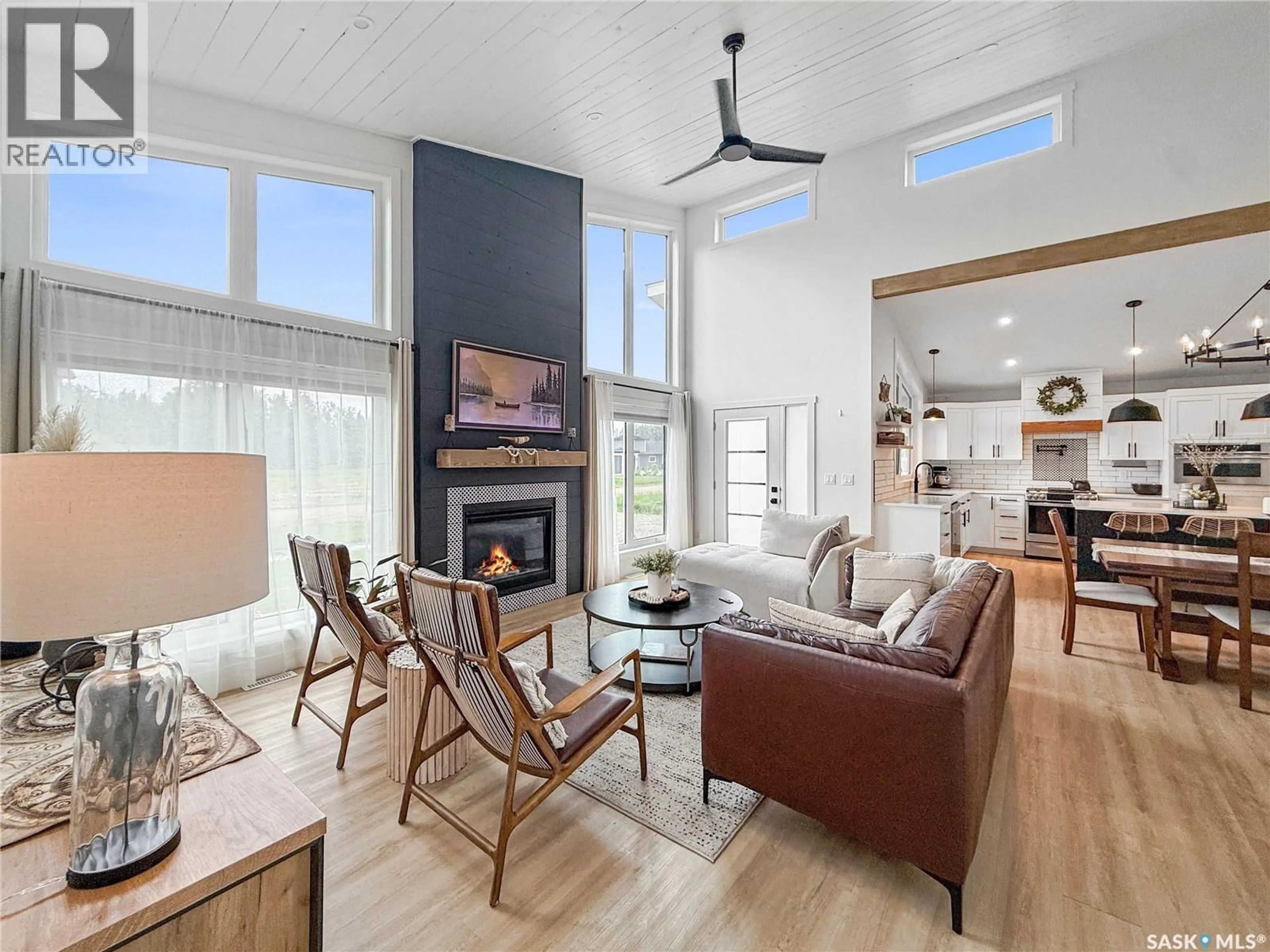 Living room with furniture, unknown for 12 EAGLE CRESCENT, Candle Lake Saskatchewan S0J3E0