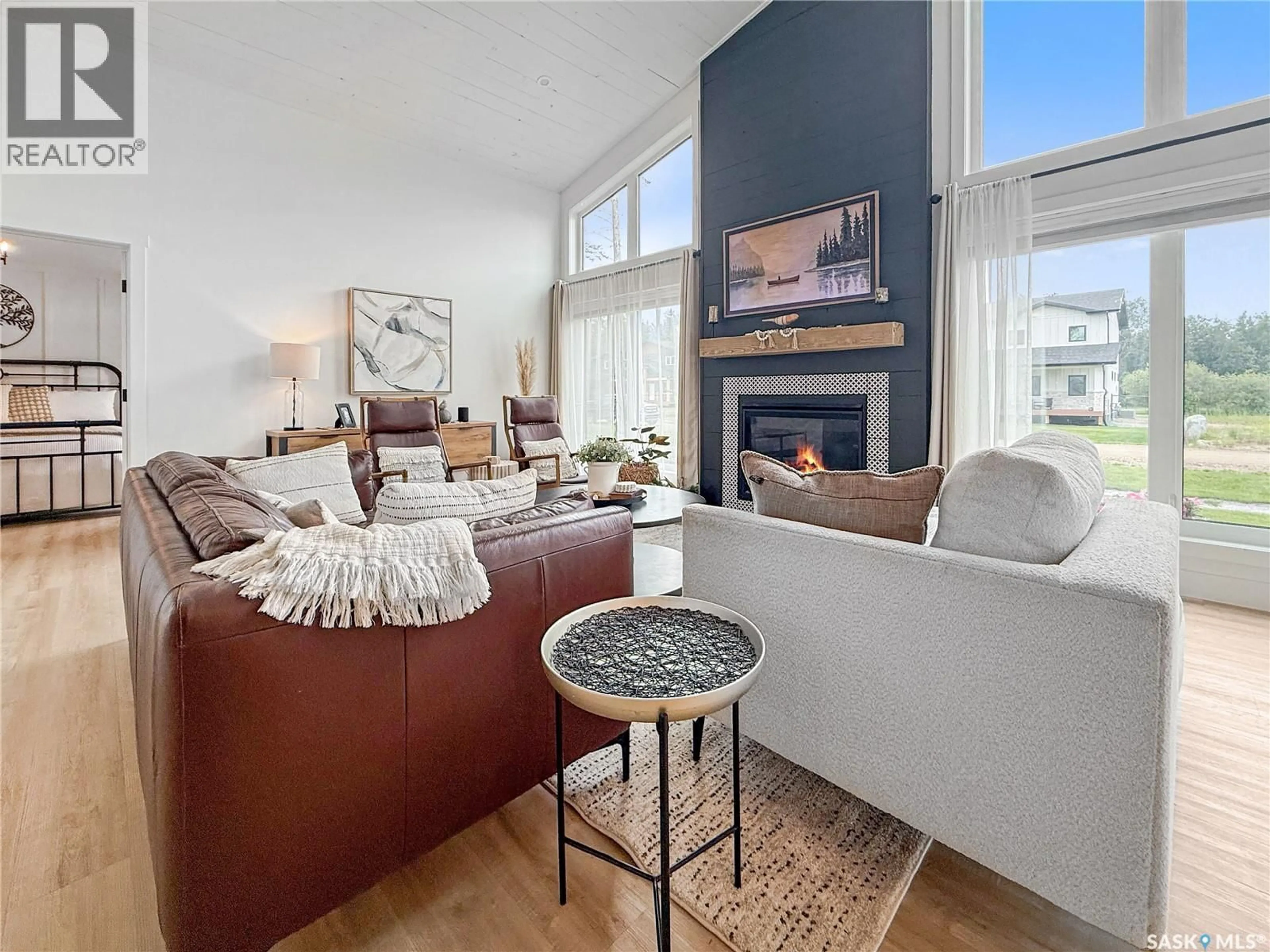 Living room with furniture, unknown for 12 EAGLE CRESCENT, Candle Lake Saskatchewan S0J3E0