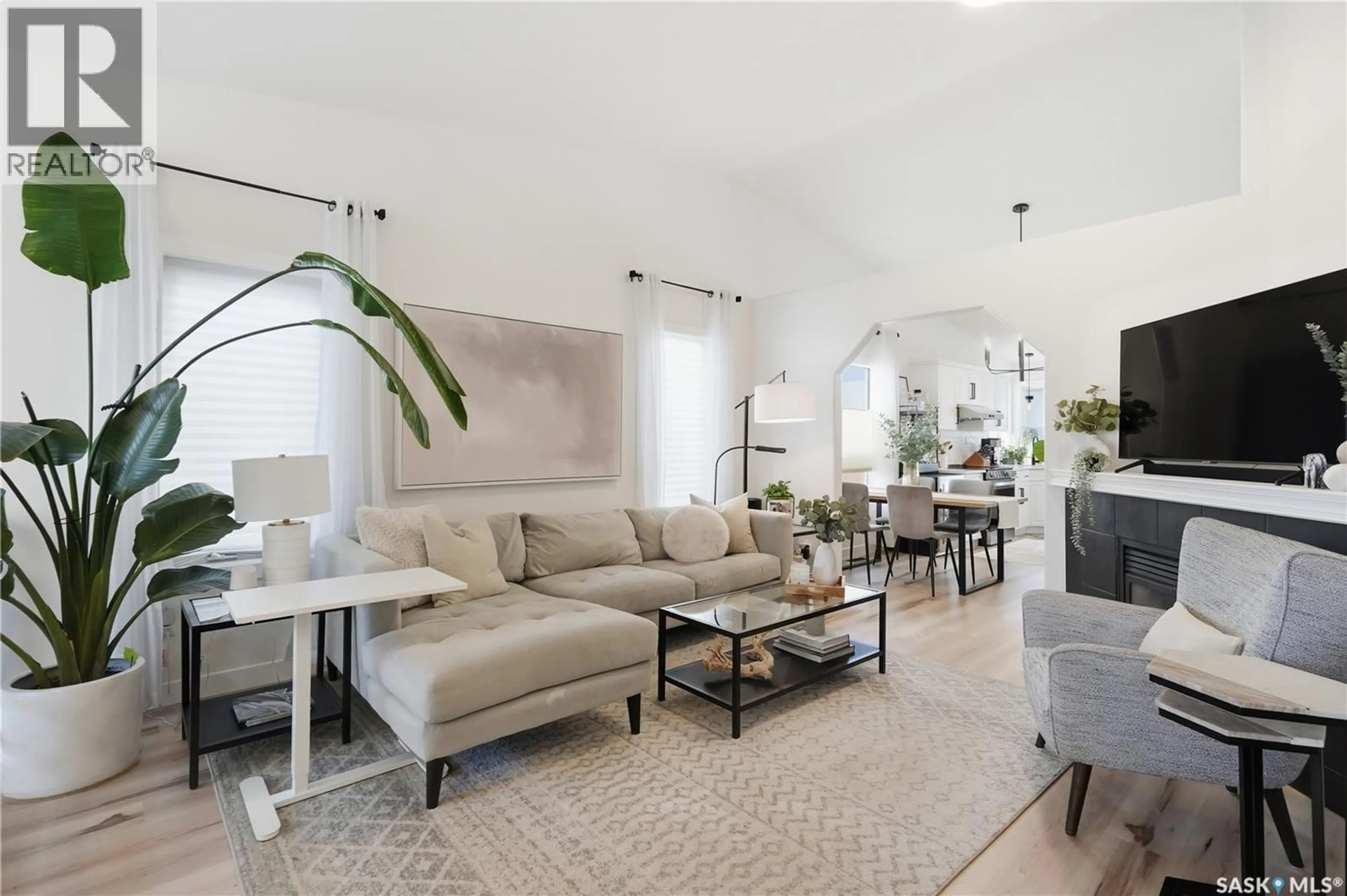 Living room with furniture, unknown for 3627 NOTTINGHAM CRESCENT, Regina Saskatchewan S4V2Z9