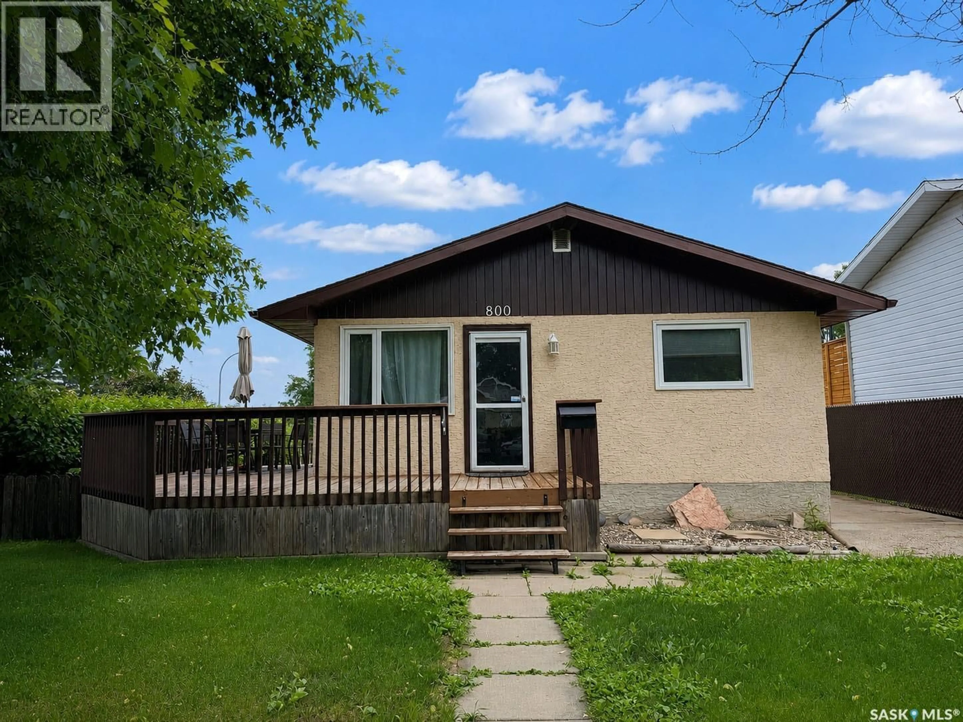 Home with vinyl exterior material, street for 800 1ST STREET, Prince Albert Saskatchewan S6V0C2