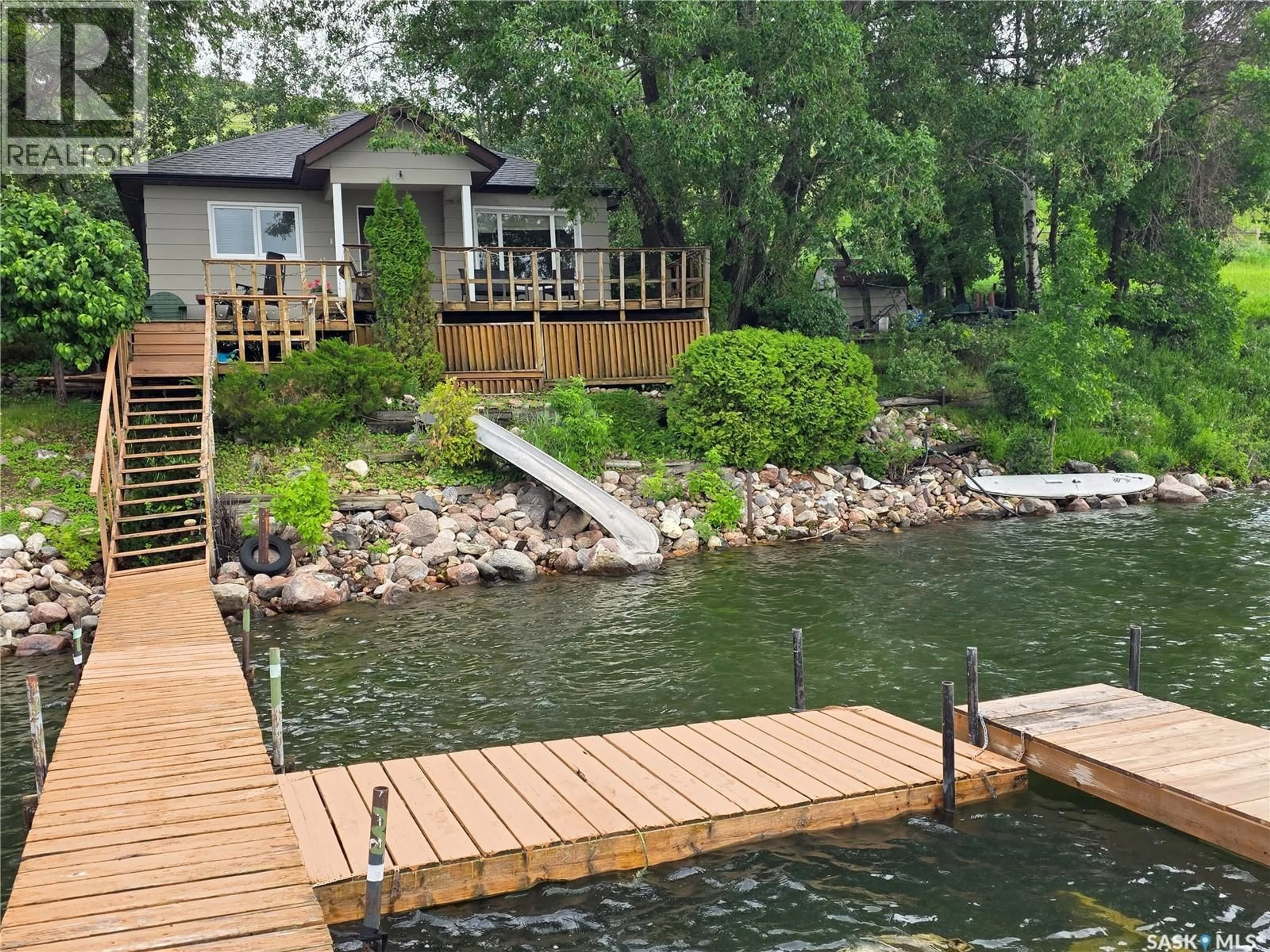 Patio, water/lake/river/ocean view for 119 ELIM DRIVE, Lac Pelletier Saskatchewan S0N2N0