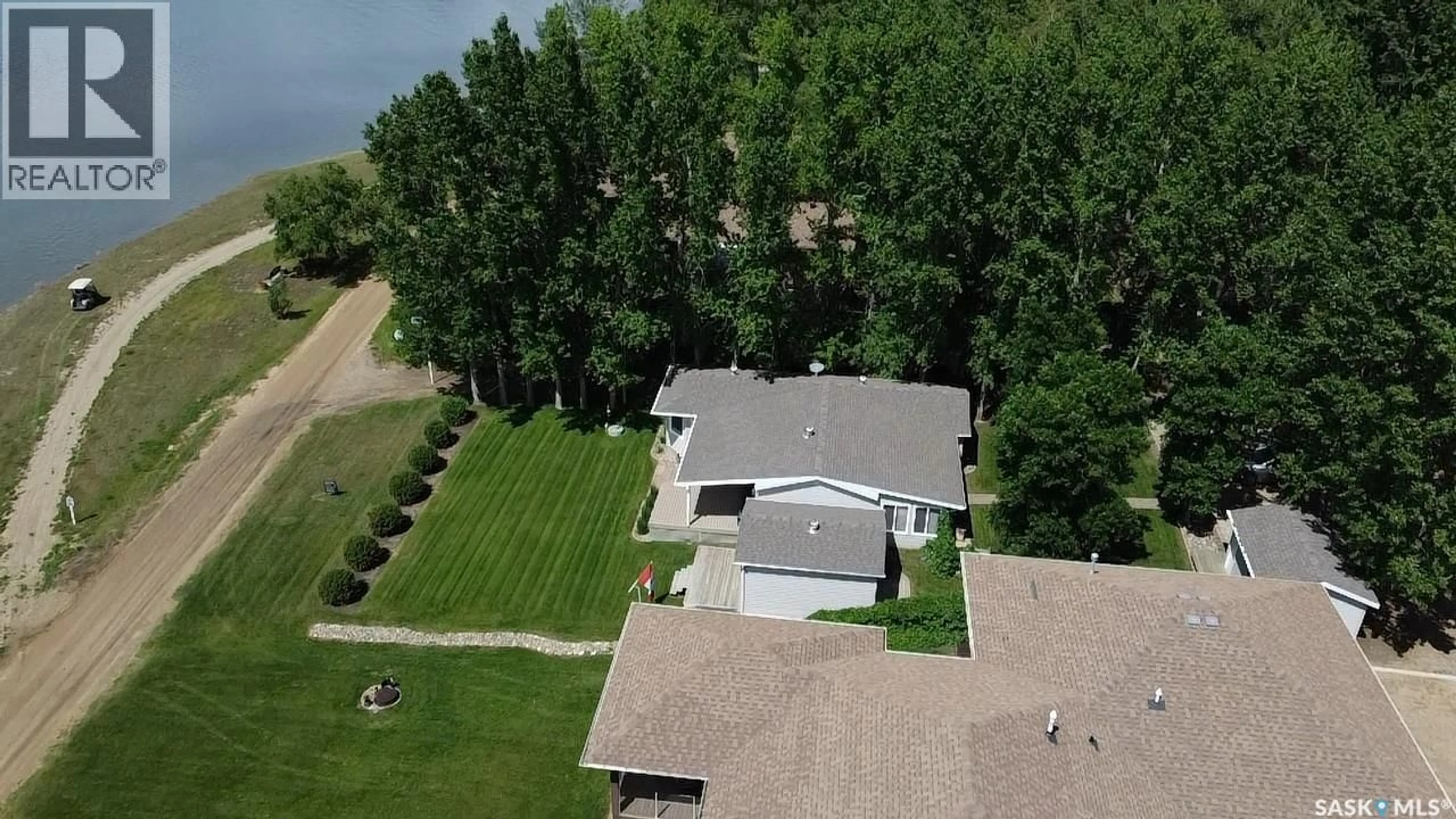 A pic from outside/outdoor area/front of a property/back of a property/a pic from drone, water/lake/river/ocean view for 29 MALLARD STREET, Wood River Rm No. 74 Saskatchewan S0H2K0