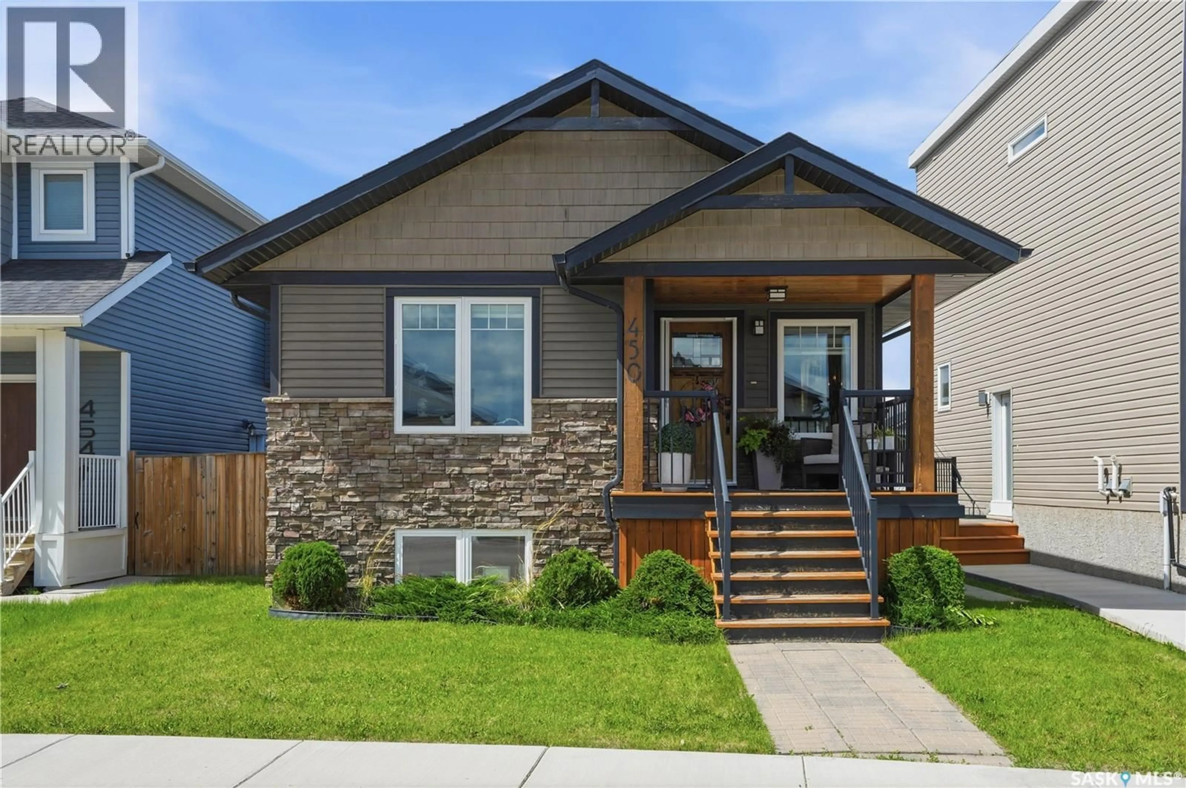 Home with brick exterior material, street for 450 BENTLEY COURT, Saskatoon Saskatchewan S7L6L3