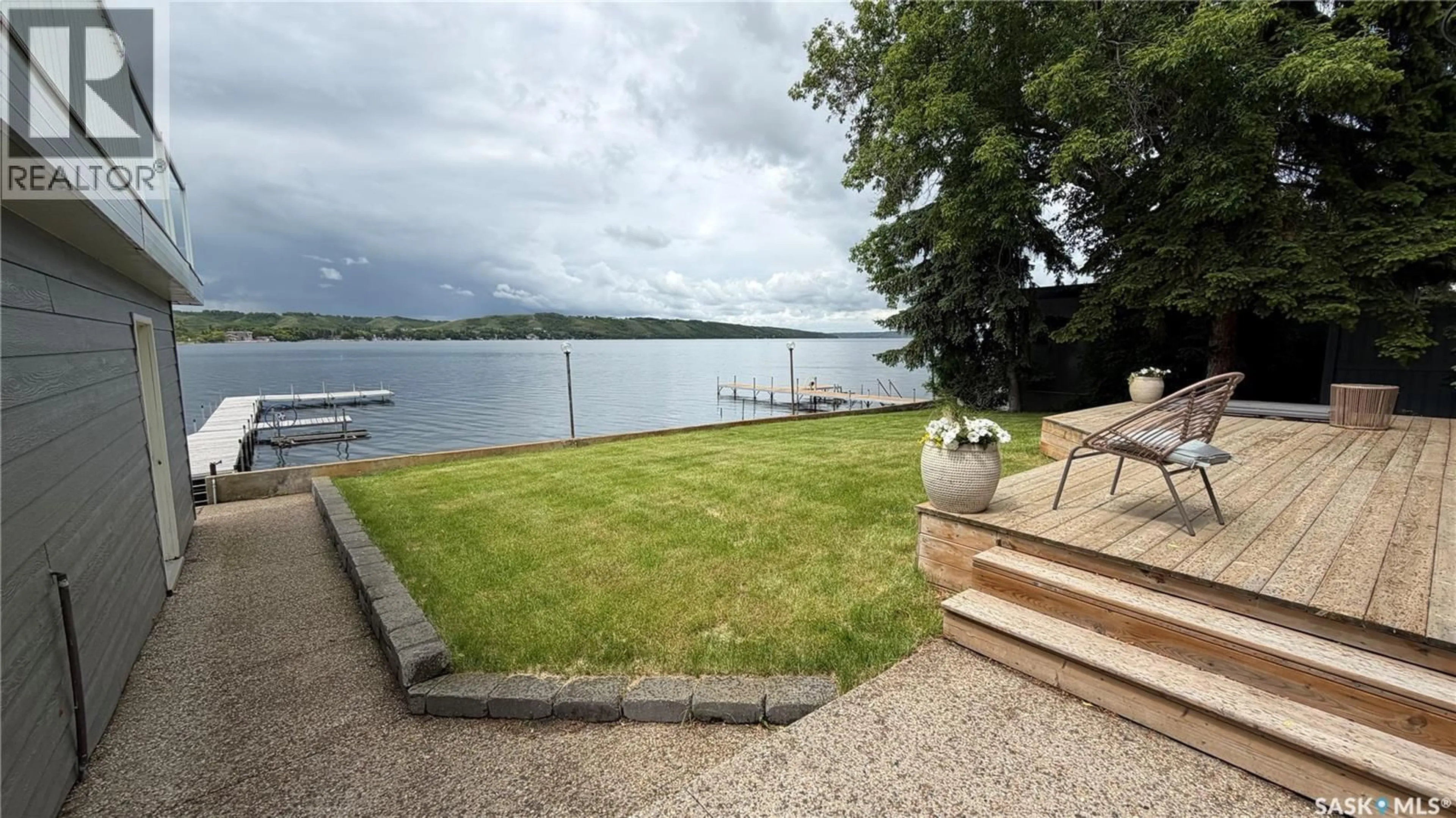 Patio, water/lake/river/ocean view for 2 LAKEVIEW LANE, Katepwa Beach Saskatchewan S0G2Y0