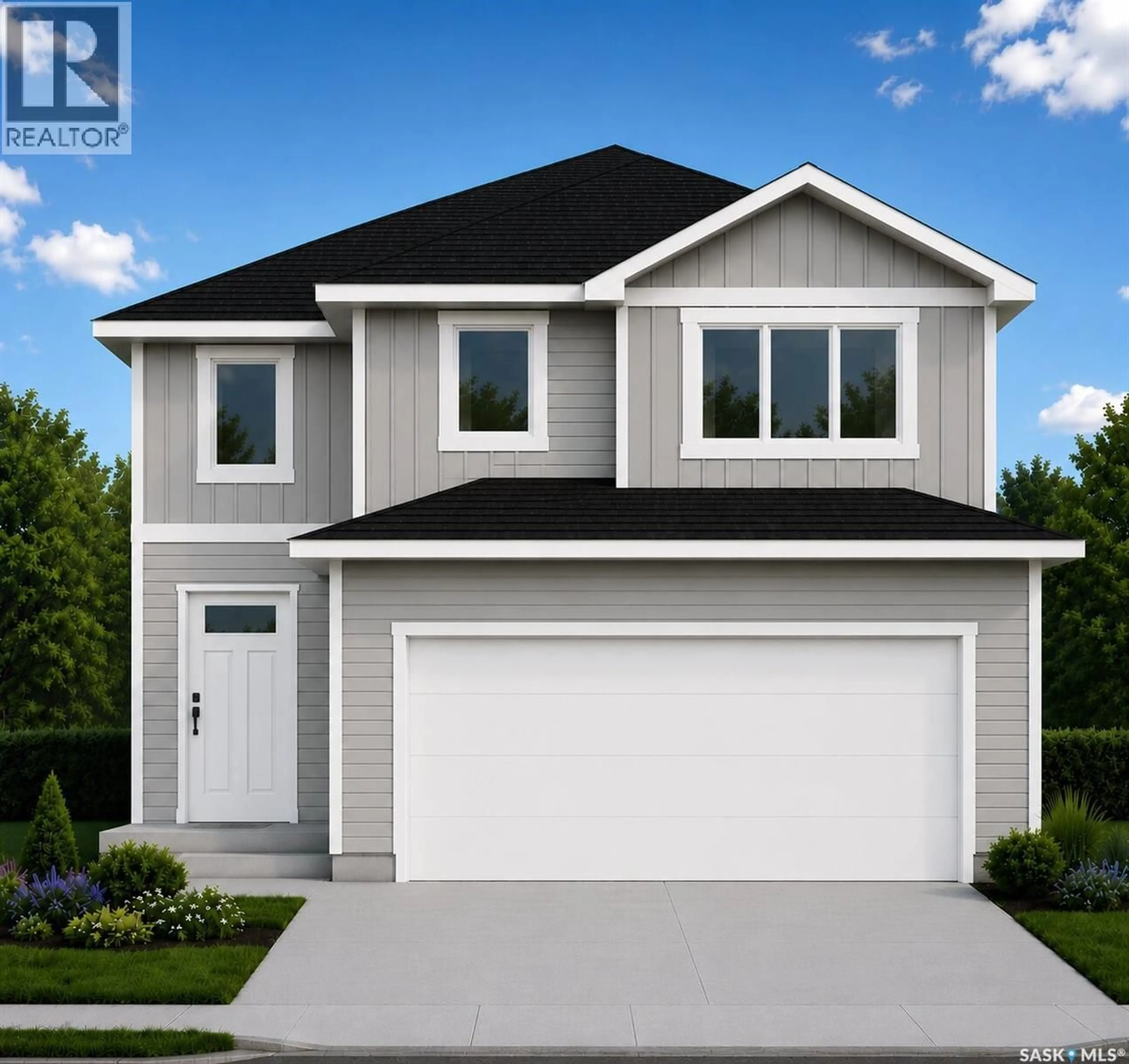 Home with vinyl exterior material, street for 382 FROESE CRESCENT, Warman Saskatchewan S0K4S0