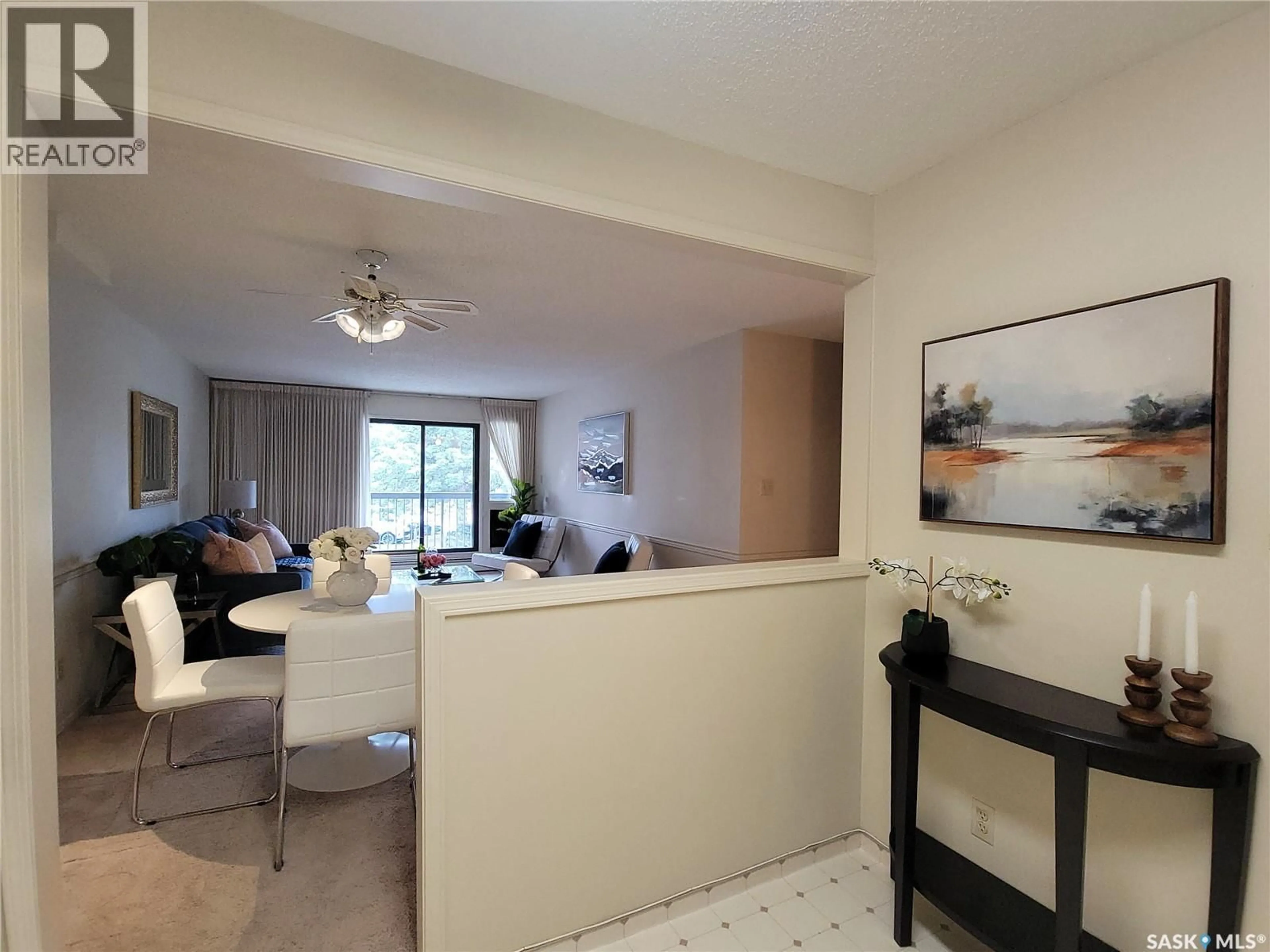 Living room with furniture, unknown for 217A - 204 CREE PLACE, Saskatoon Saskatchewan S7K7Z3