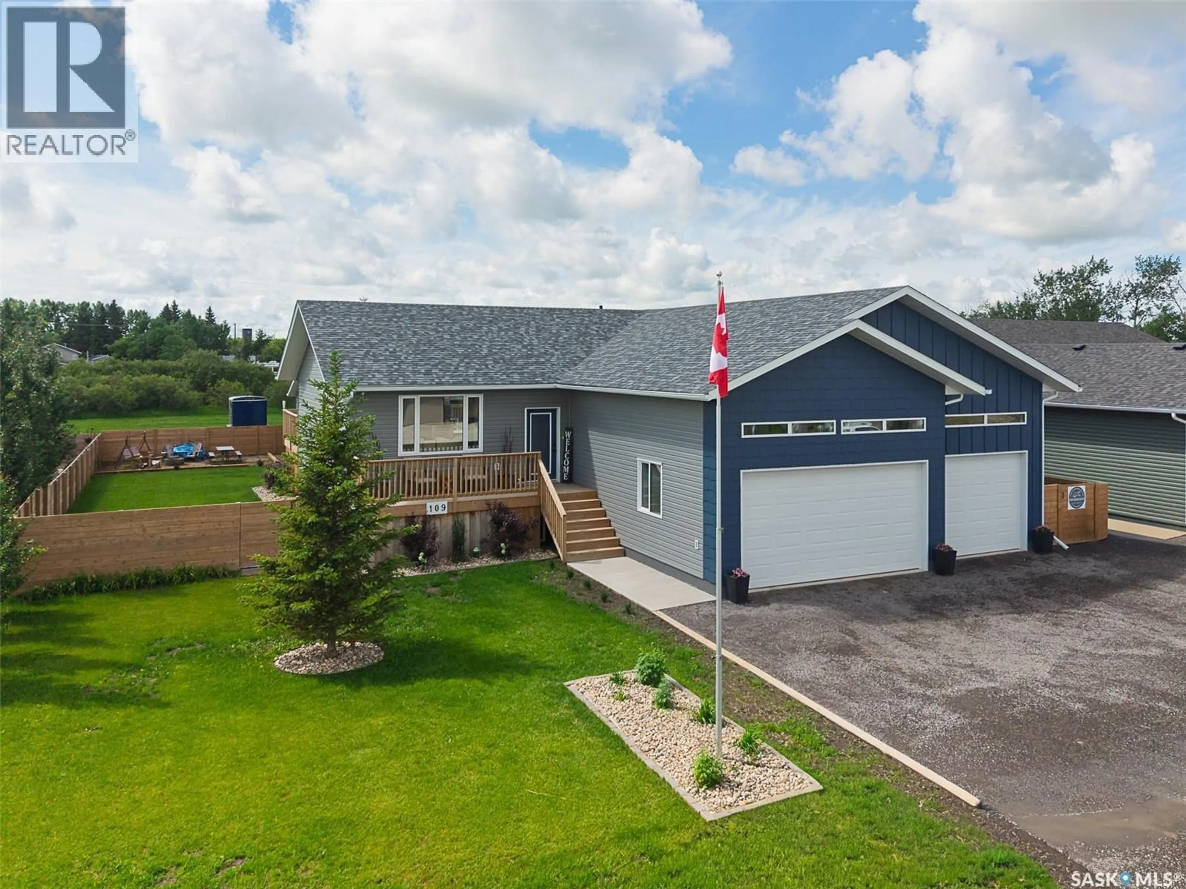 A pic from outside/outdoor area/front of a property/back of a property/a pic from drone, unknown for 109 POPLAR ROAD, Mclean Saskatchewan S0G3E0