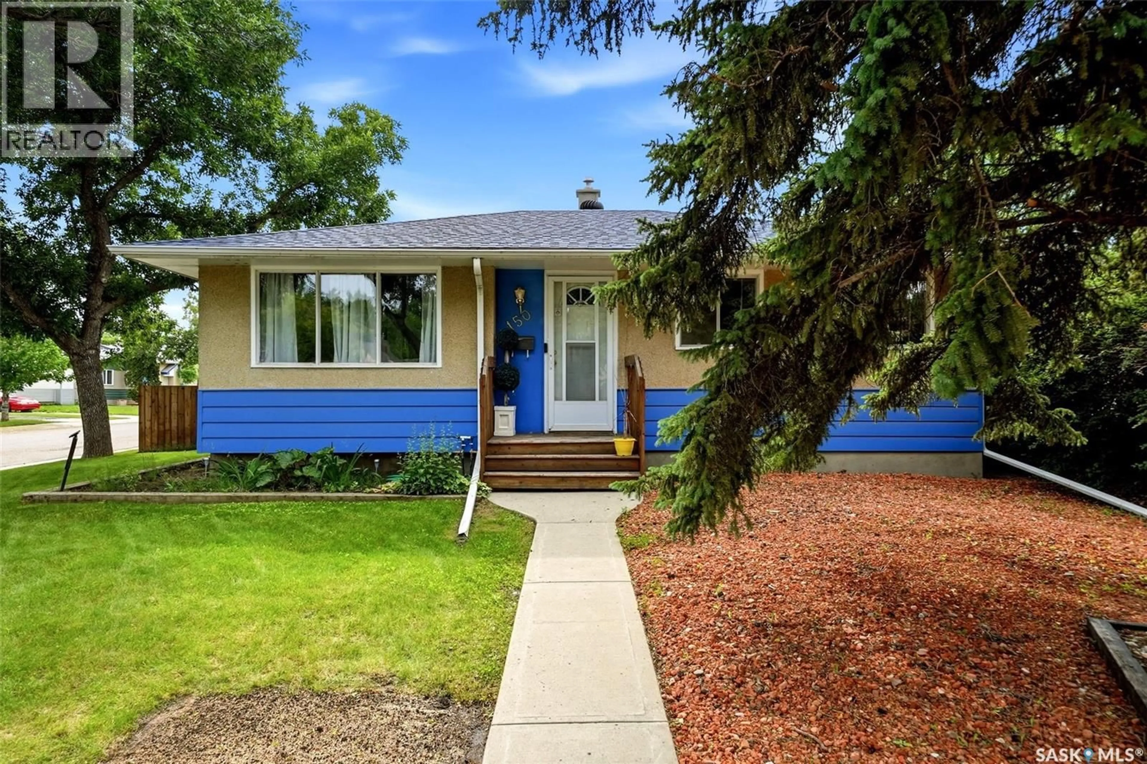 Home with vinyl exterior material, street for 150 CAVENDISH STREET, Regina Saskatchewan S4N1P5