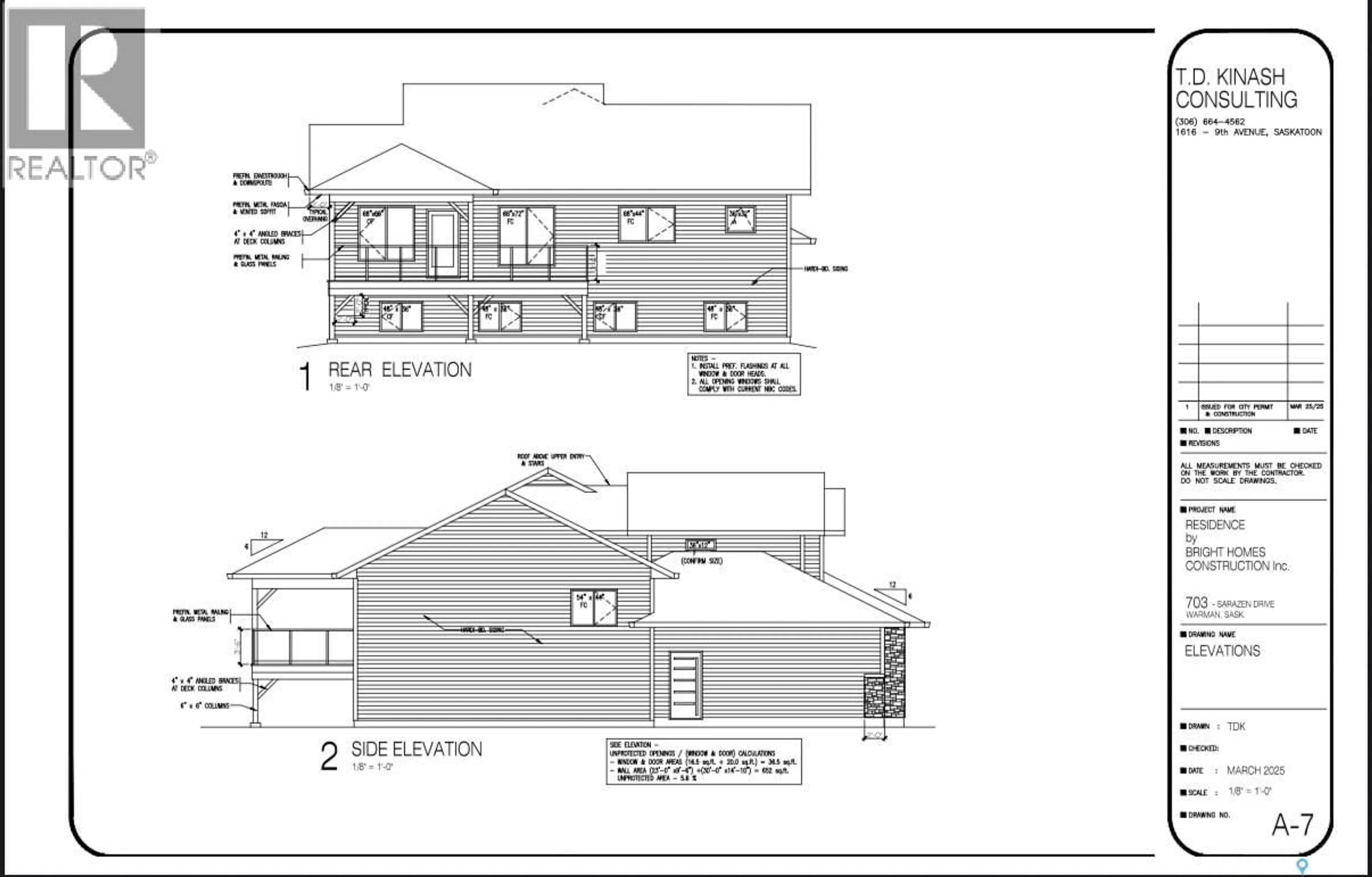 Floor plan for 703 BALLESTEROS CRESCENT, Warman Saskatchewan S0K4S4