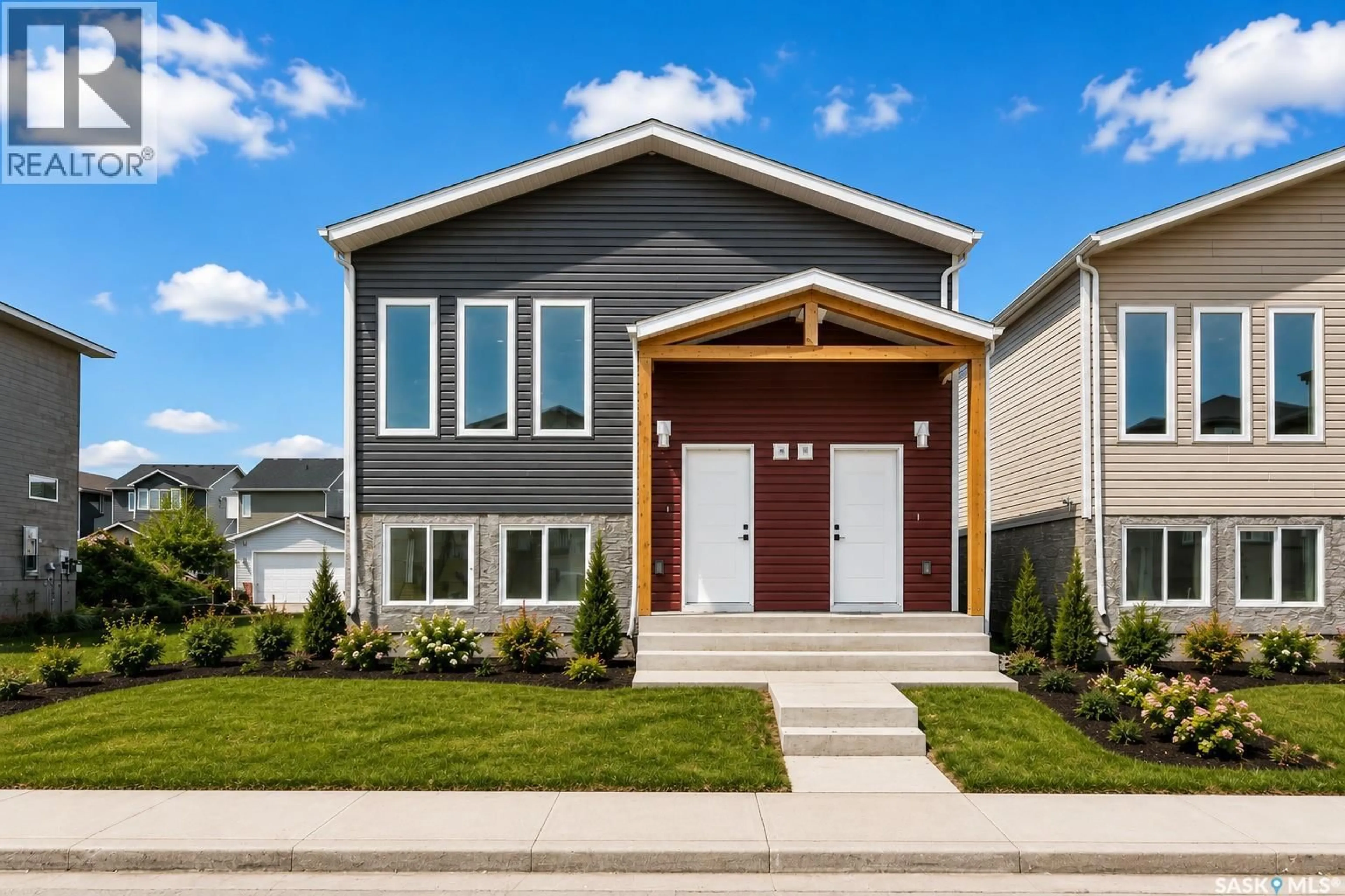 Home with vinyl exterior material, street for 1150 POLEY STREET, Regina Saskatchewan S4X0K2