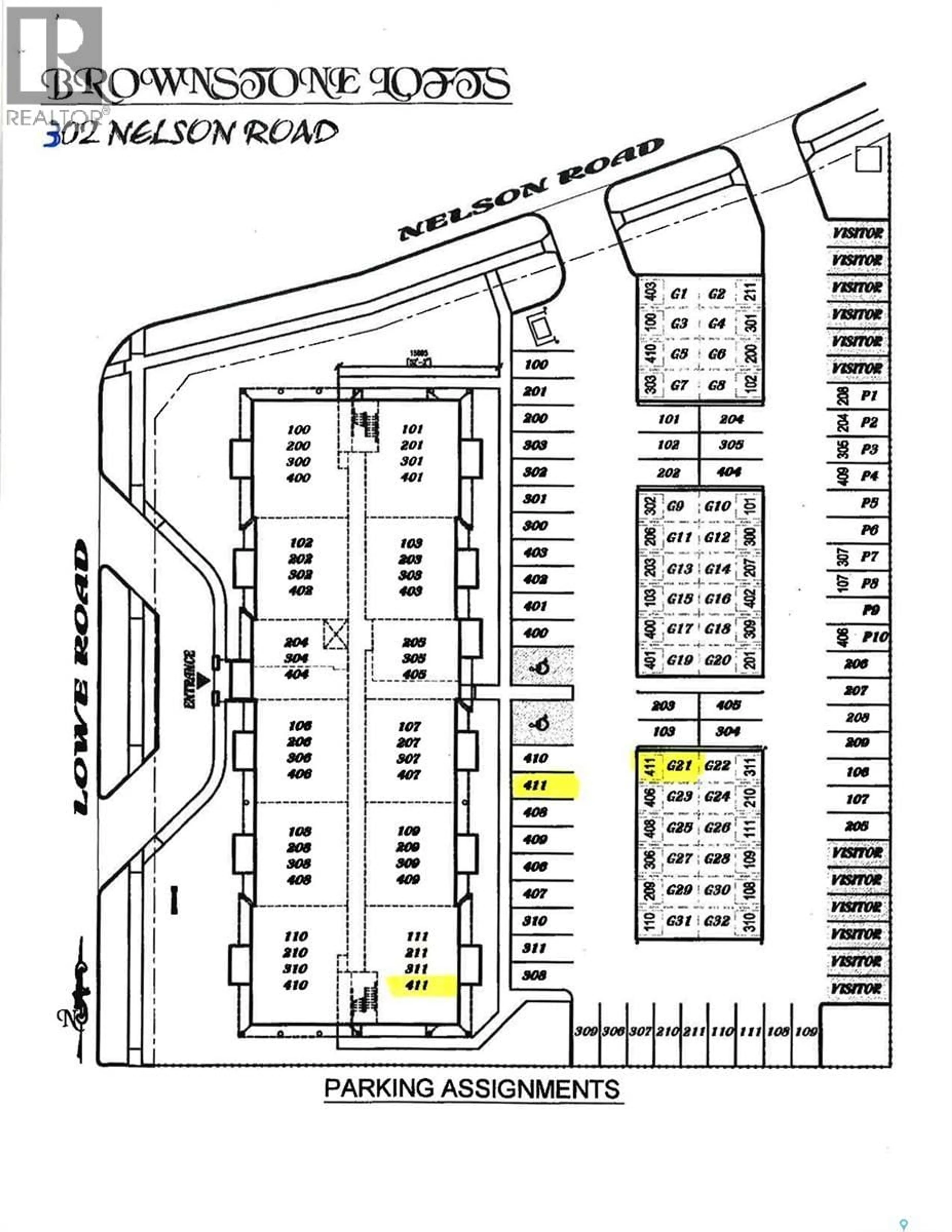 Floor plan for 302 - 411 NELSON ROAD, Saskatoon Saskatchewan S7S1N9