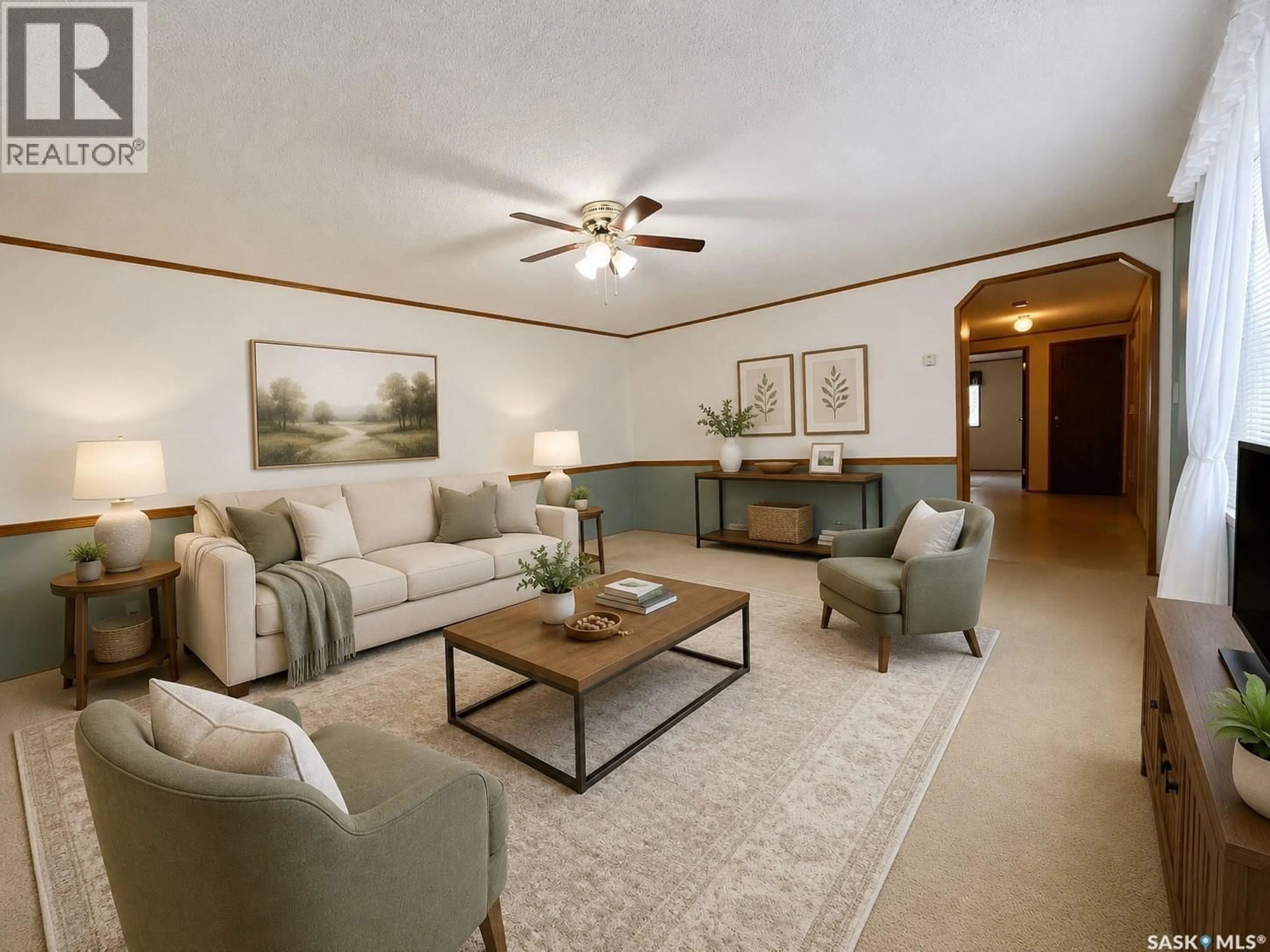 Living room with furniture, unknown for 116 6TH STREET, Milestone Saskatchewan S0G3L0