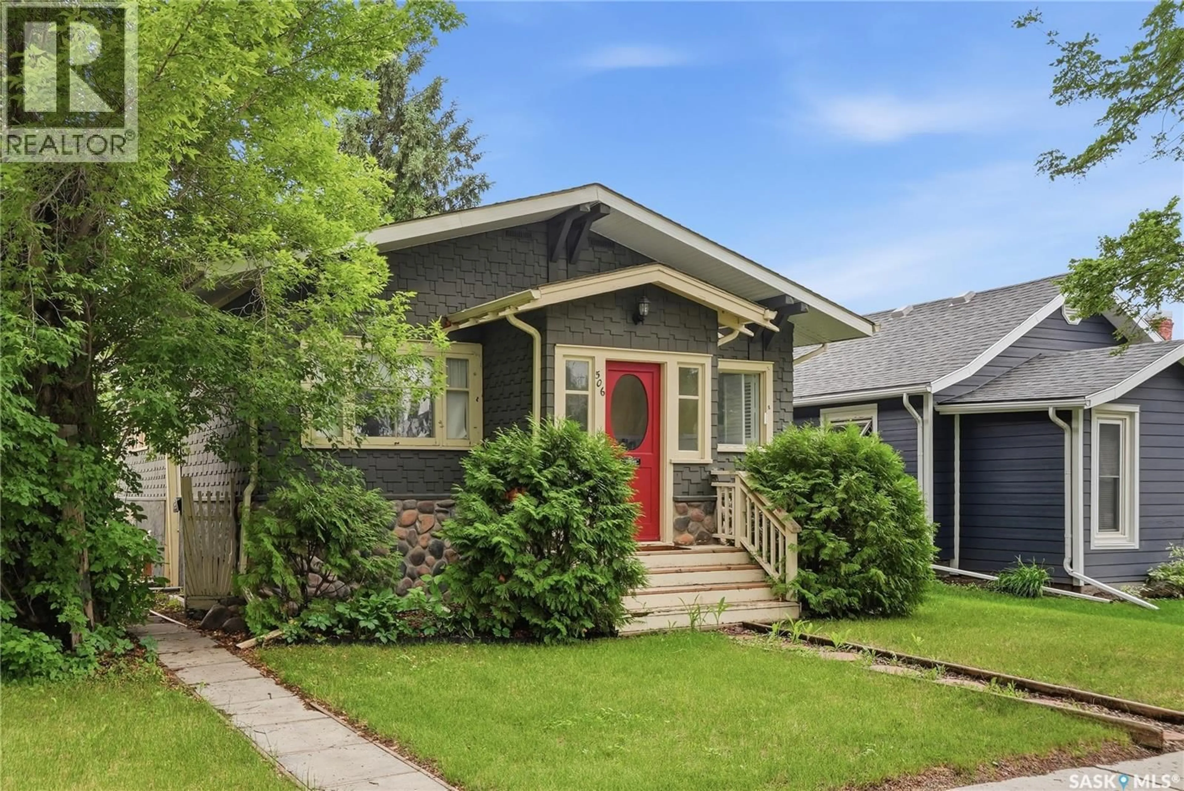 Home with brick exterior material, street for 506 5TH STREET, Saskatoon Saskatchewan S7H1G3