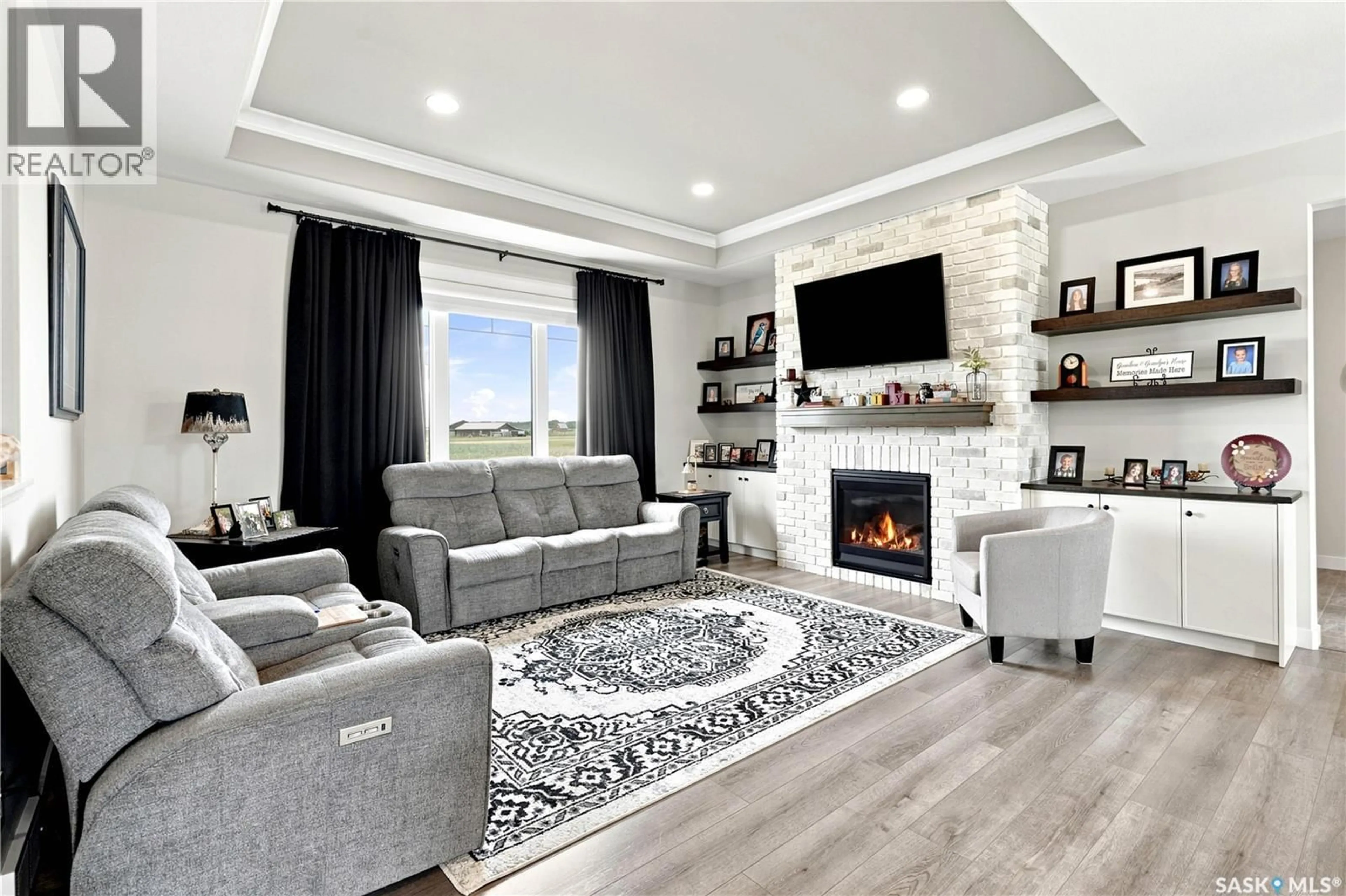 Living room with furniture, unknown for PRAIRIE LAND ROAD, Vanscoy Rm No. 345 Saskatchewan S0L3J0