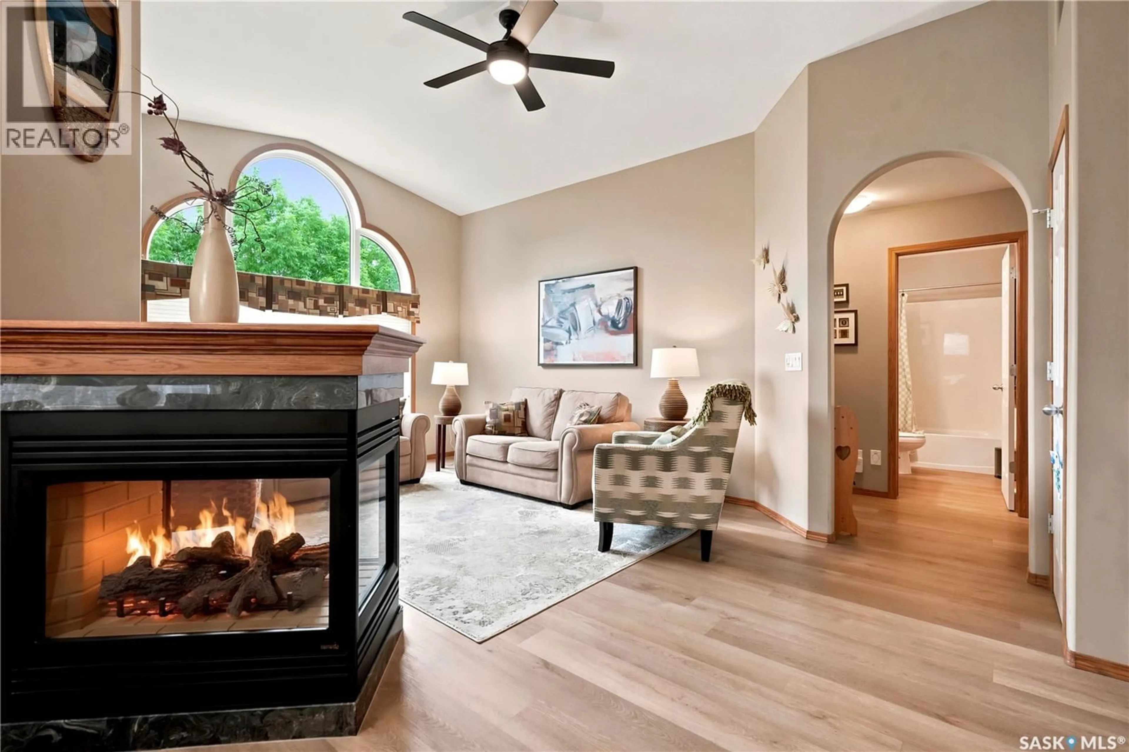Living room with furniture, unknown for 3039 CRANBOURN CRESCENT, Regina Saskatchewan S4V3B3