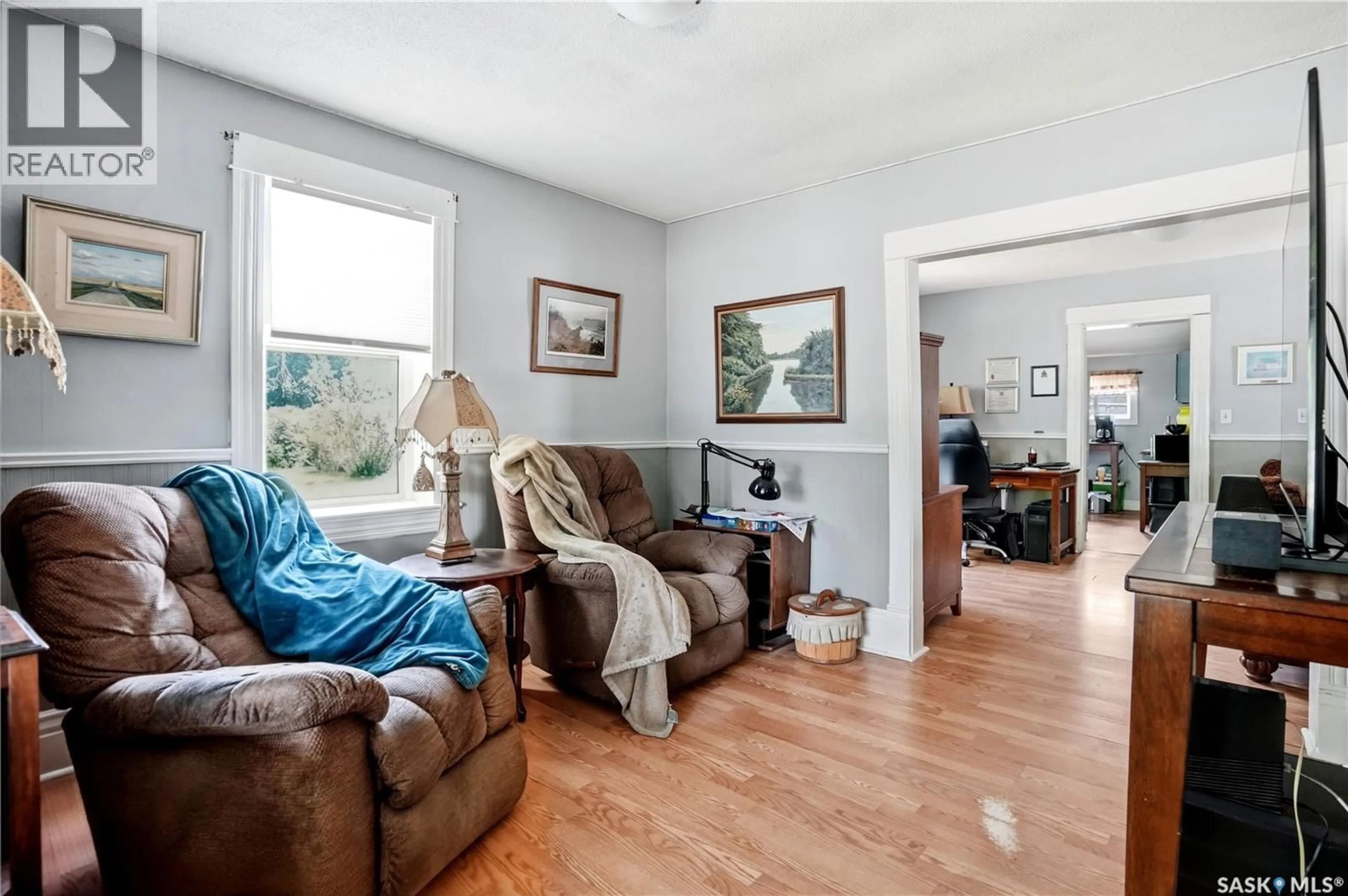 Living room with furniture, unknown for 117 DEAN STREET, Mortlach Saskatchewan S0H3E0