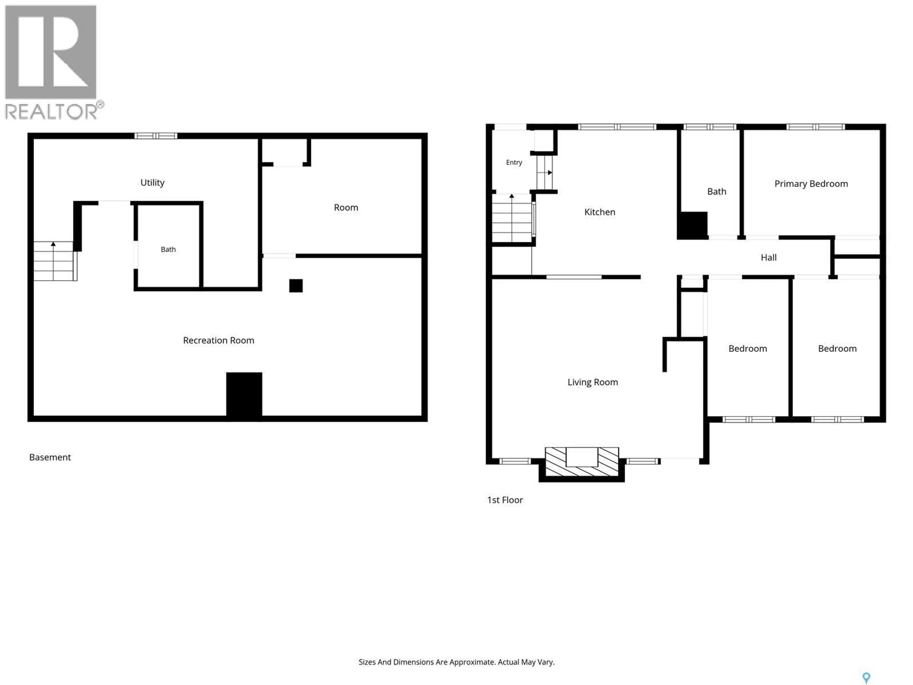 Floor plan for 6 OSBORNE CRESCENT, Regina Saskatchewan S4R5J1