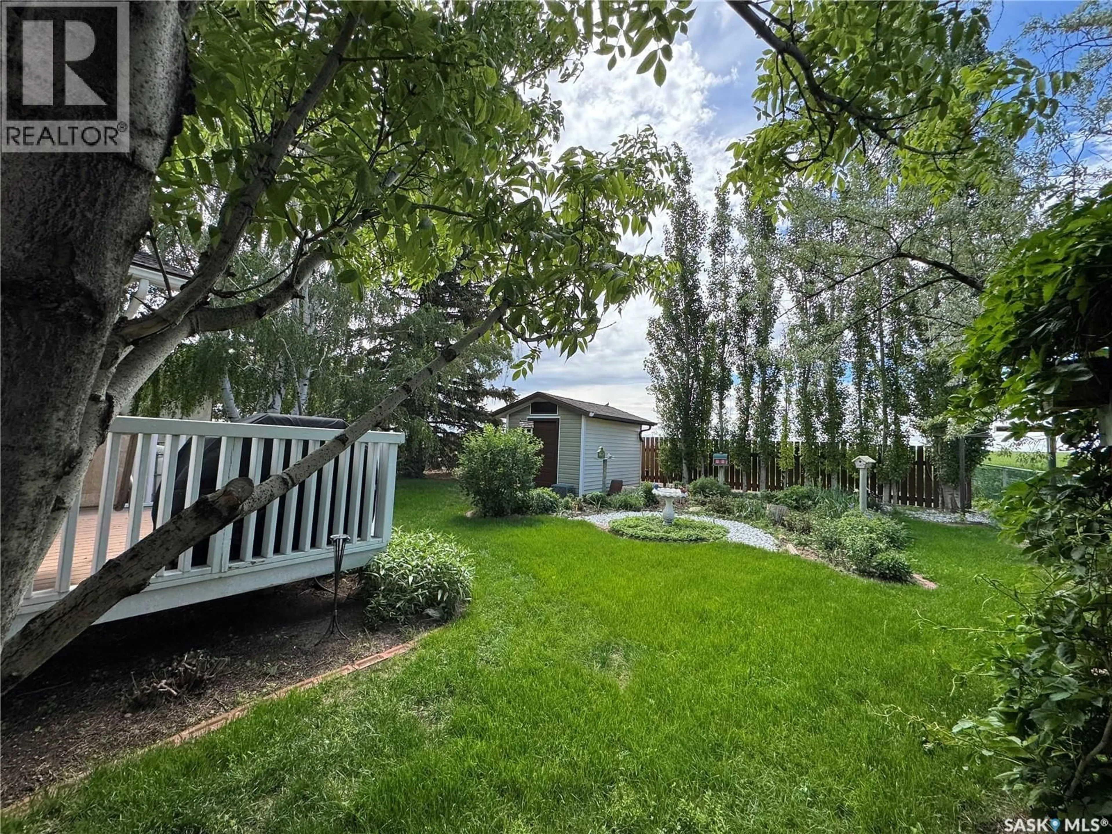 A pic from outside/outdoor area/front of a property/back of a property/a pic from drone, forest/trees view for 1010 GRANVILLE AVENUE, Assiniboia Saskatchewan S0H0B0