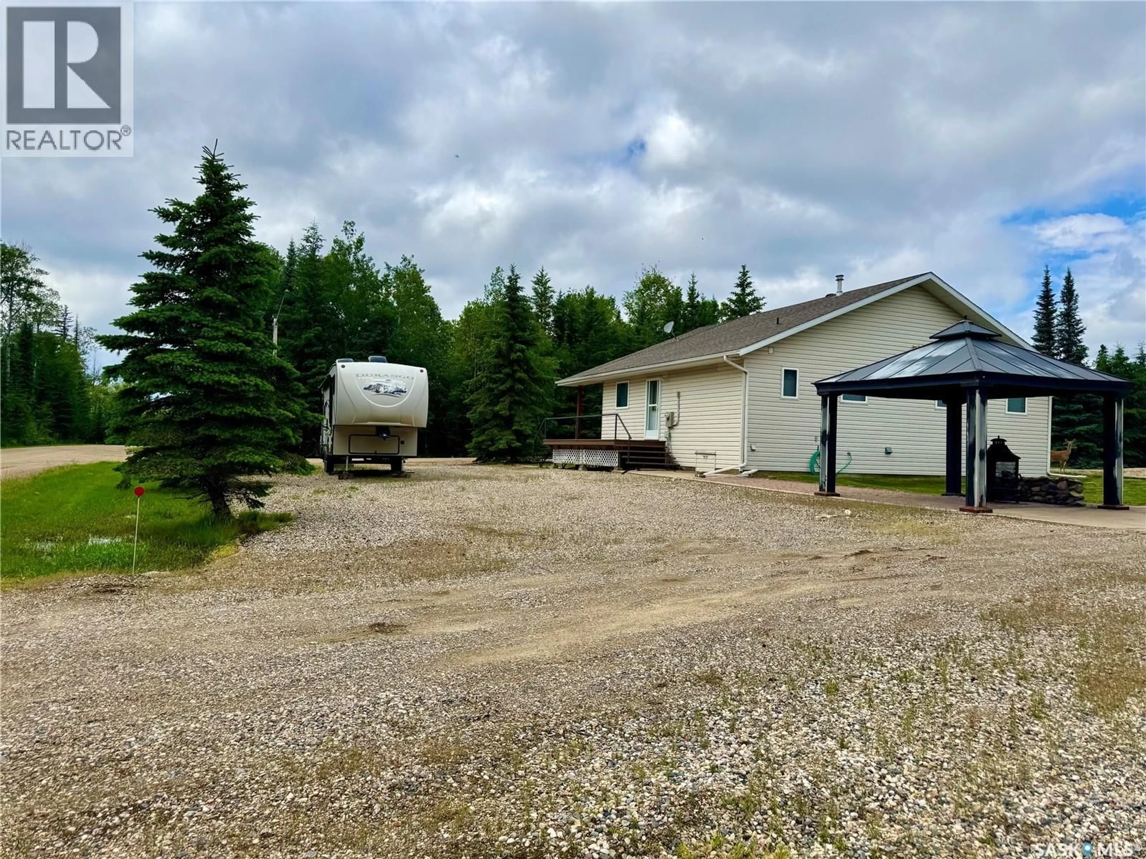 A pic from outside/outdoor area/front of a property/back of a property/a pic from drone, building for 2 STEEN PLACE, Candle Lake Saskatchewan S0J3E0