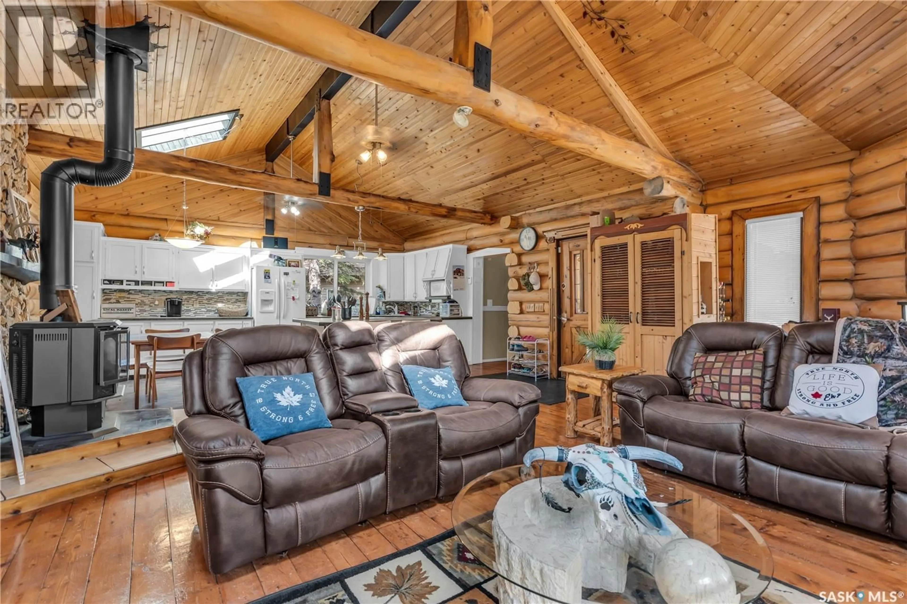 Living room with furniture, unknown for 211 AL DRIVE, Turtle Lake Saskatchewan S0M1J0