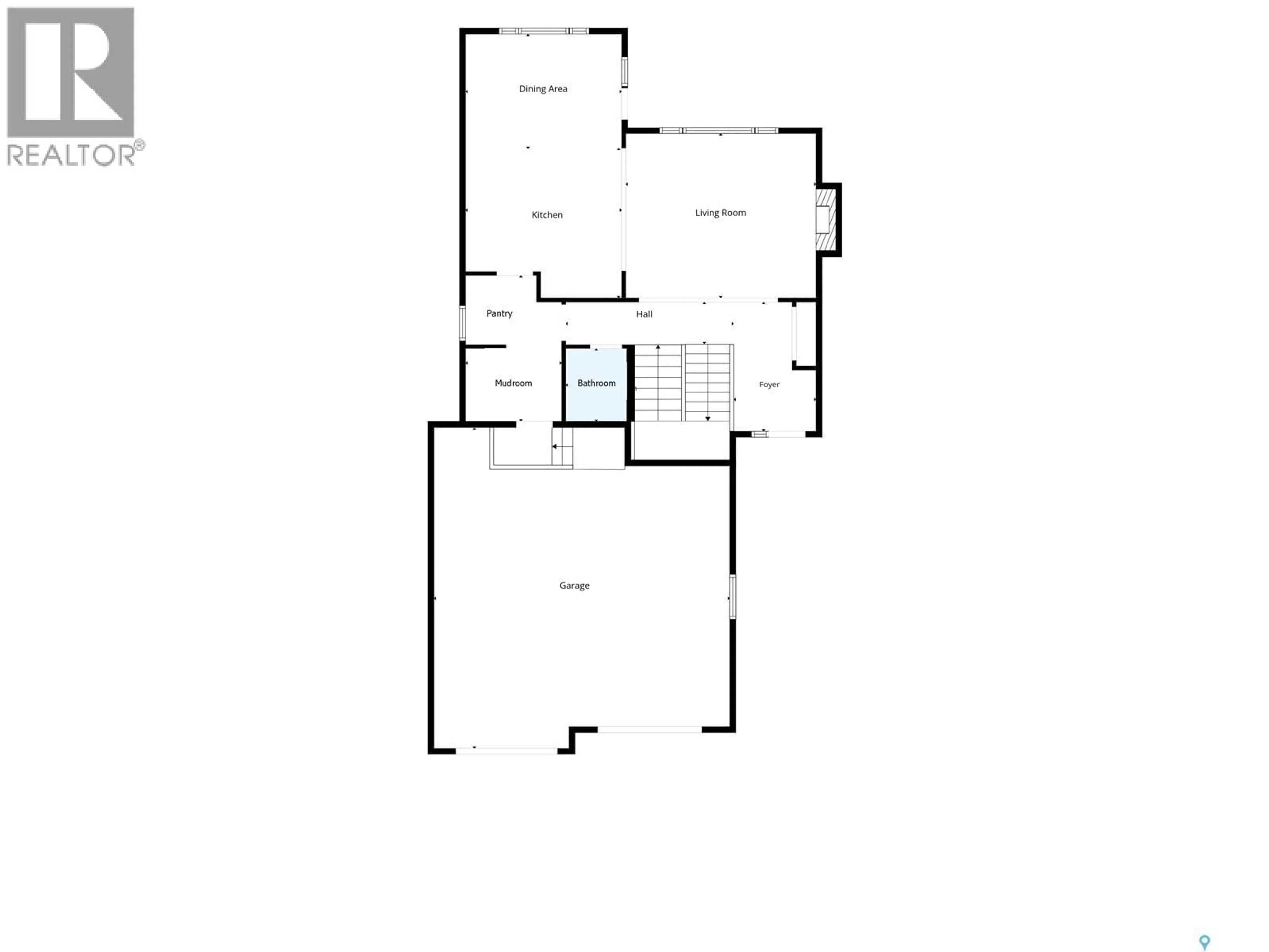 Floor plan for 627 FAST CRESCENT, Saskatoon Saskatchewan S7W0X1