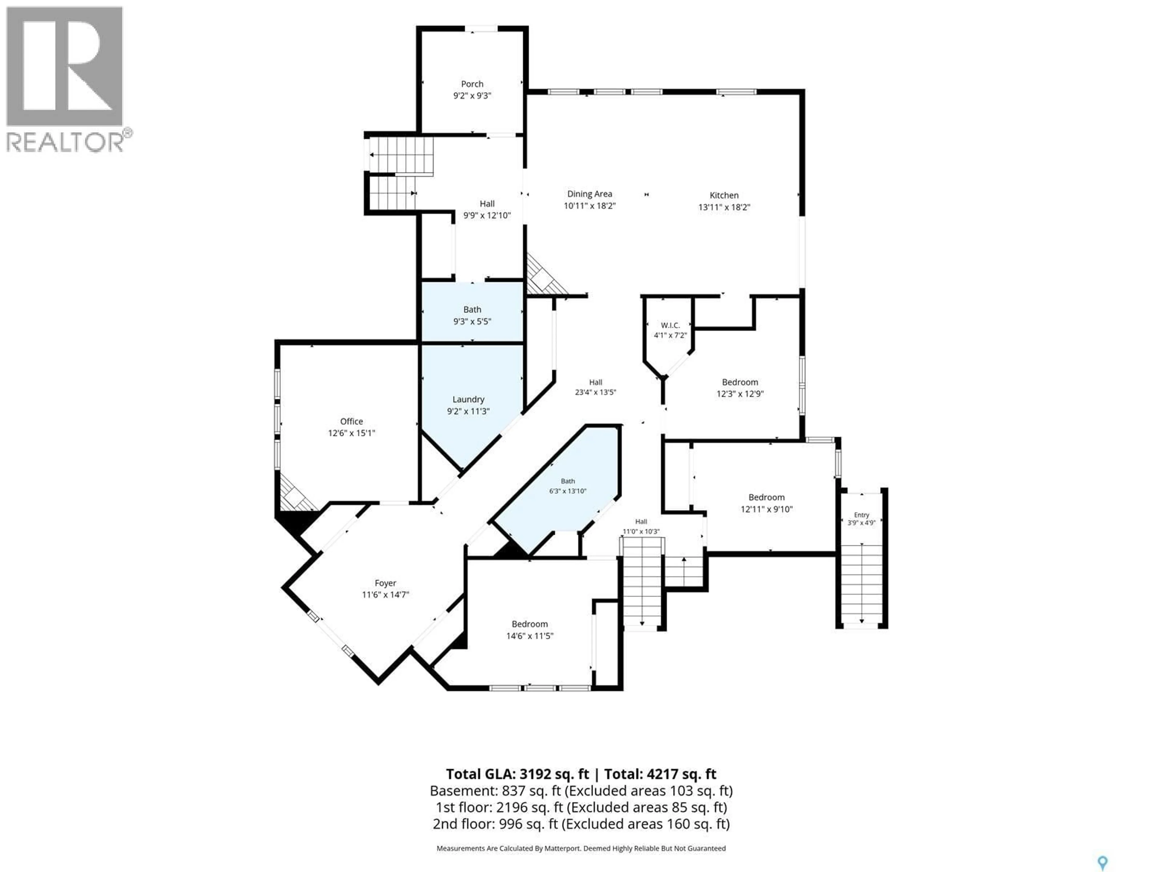 Floor plan for at White City - DOUGLAS ACREAGE, Edenwold Rm No.158 Saskatchewan S4L5B1