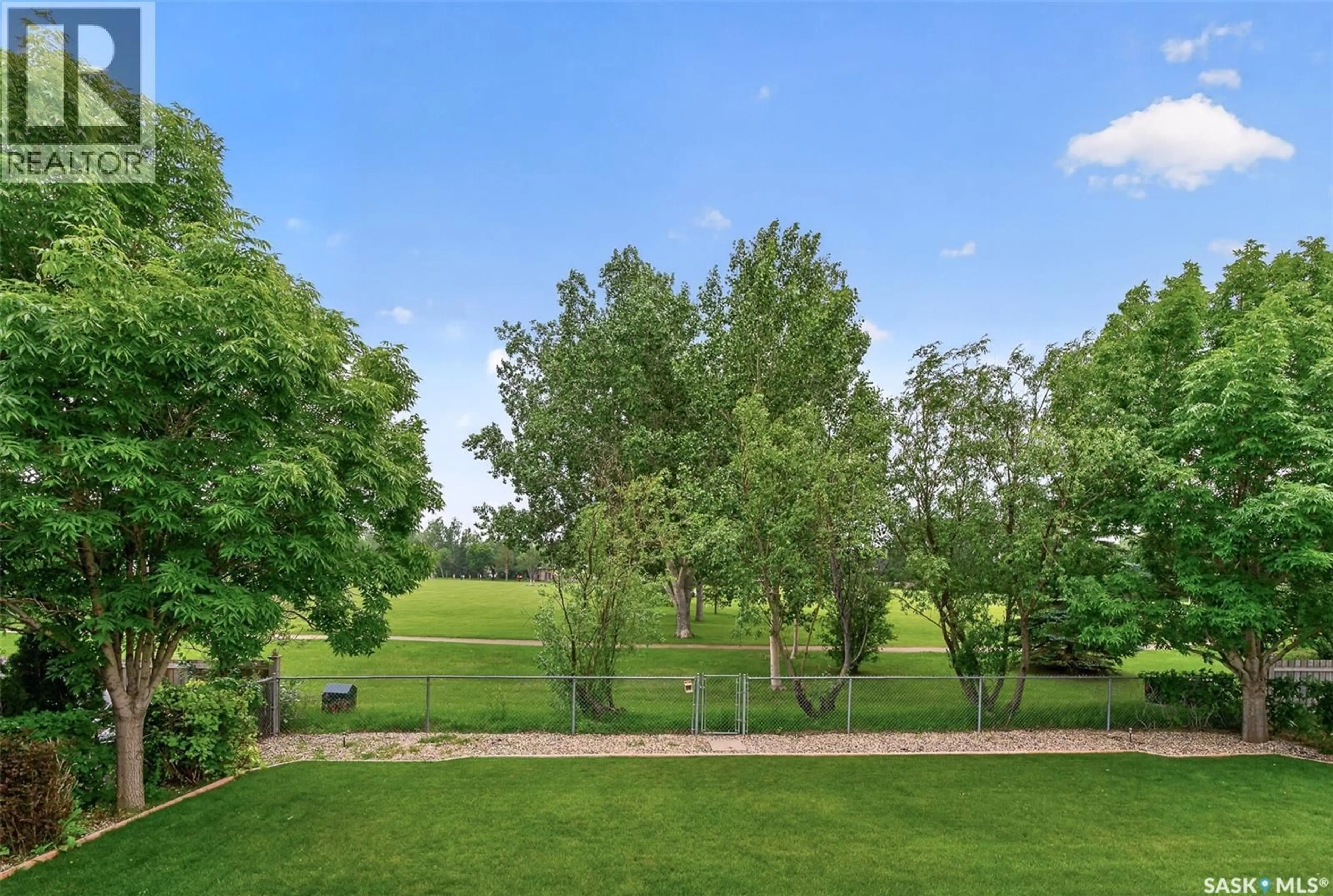 A pic from outside/outdoor area/front of a property/back of a property/a pic from drone, forest/trees view for 65 FLAX ROAD, Moose Jaw Saskatchewan S6J1L1