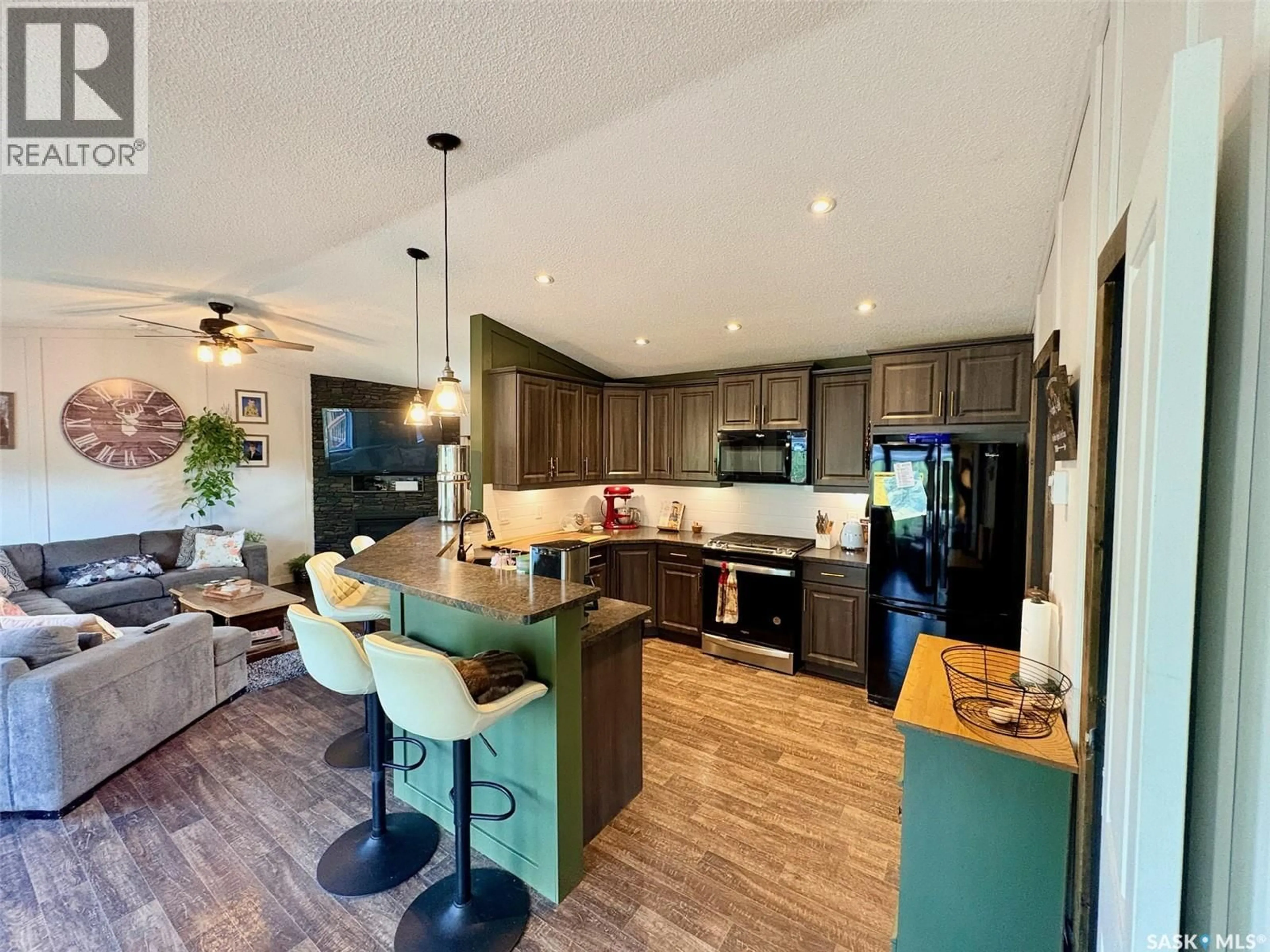 Open concept kitchen, unknown for 295 WALL ROAD, Rosthern Rm No. 403 Saskatchewan S0K1X1