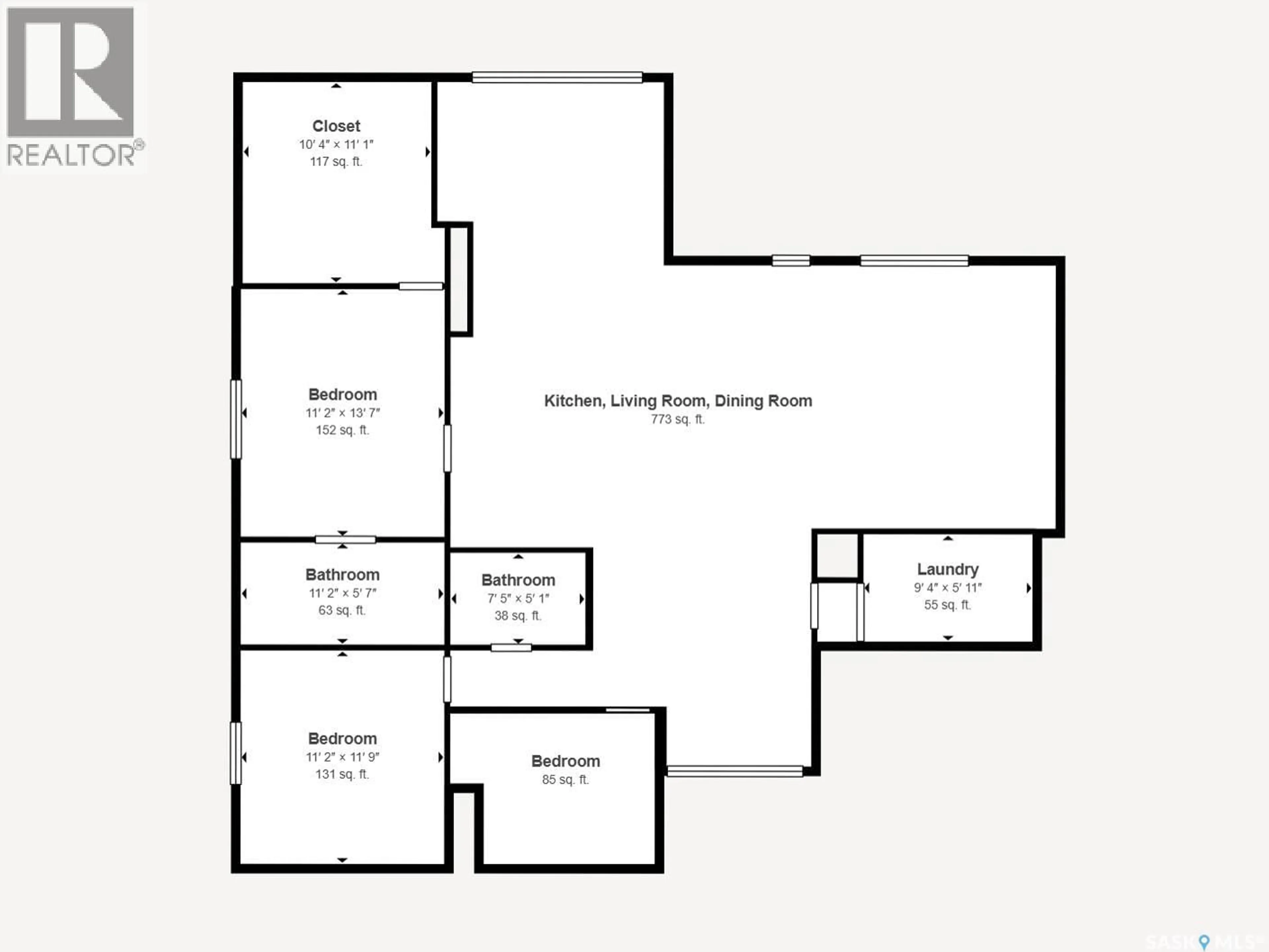Floor plan for 3522 25TH AVENUE, Regina Saskatchewan S4S1L8